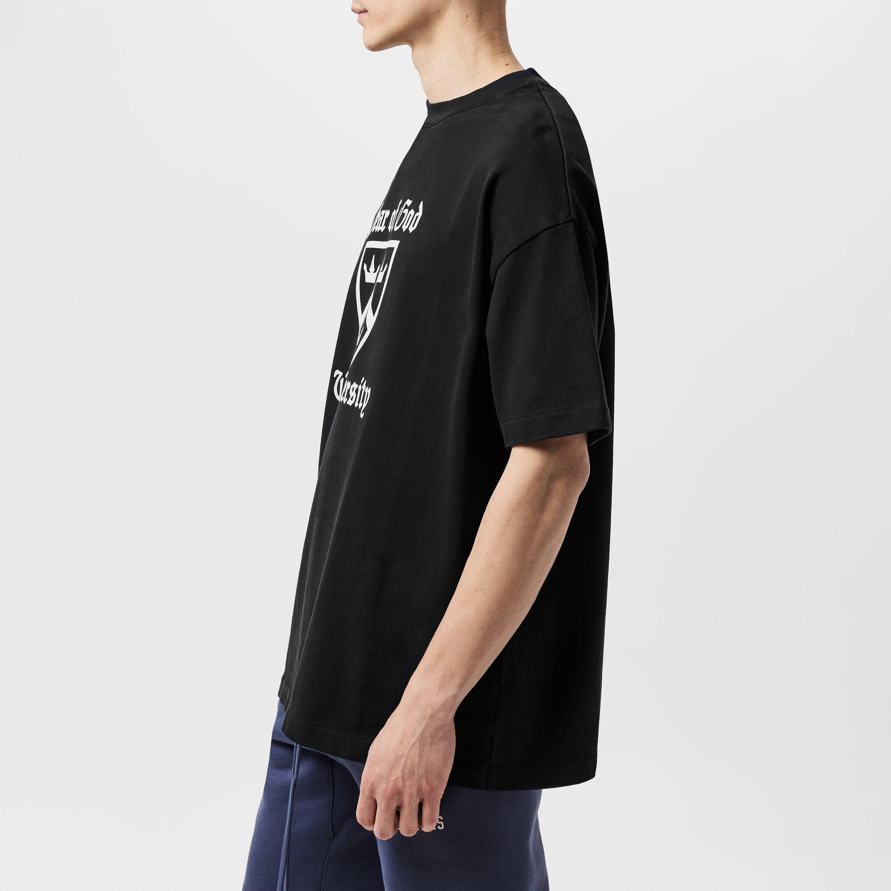 Black - Fear Of God Essentials - Men's University Oversized T-Shirt - 5
