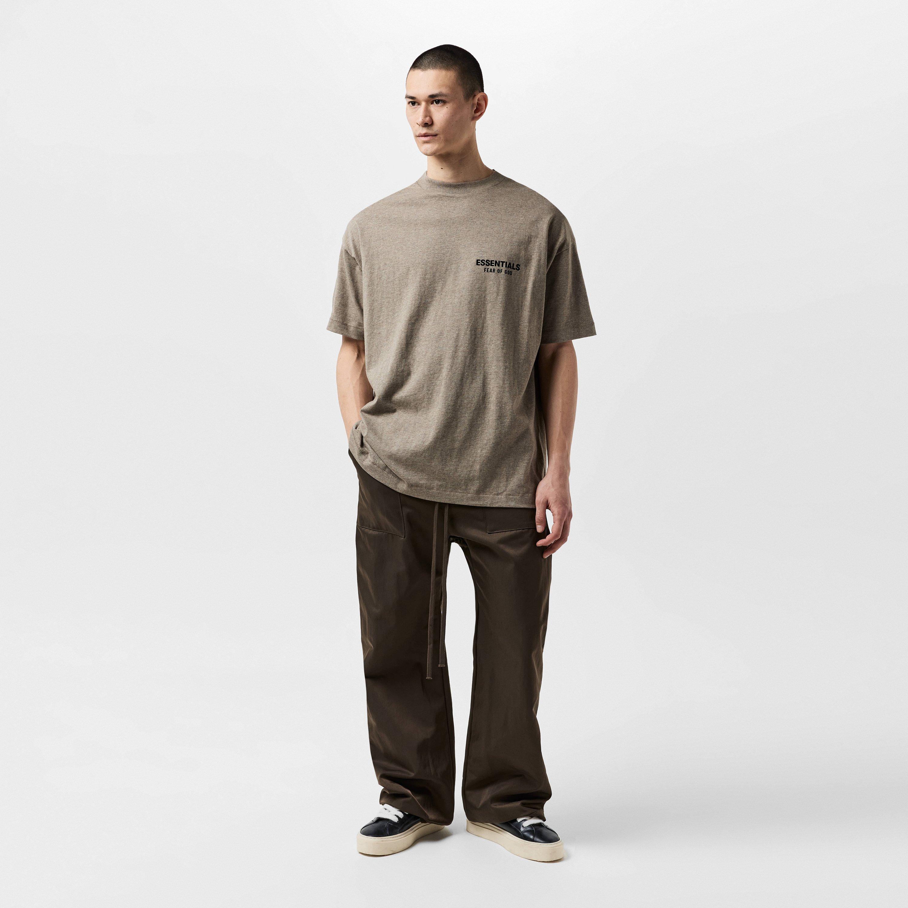 Heather Gray - Fear Of God Essentials - Back Logo T-Shirt - 6