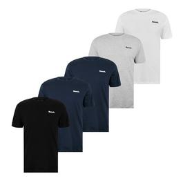 Bench Josh 5 pack T Shirt Mens