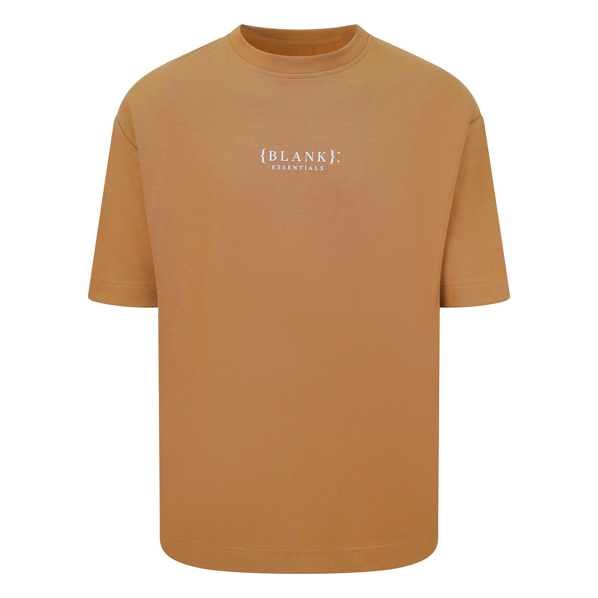 Kameel - Blank Essentials - Contrast Puff Print T-shirt - 1