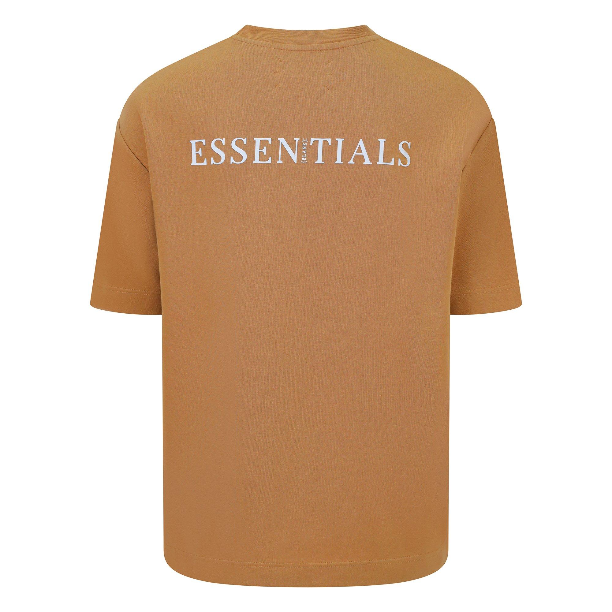 Kameel - Blank Essentials - Contrast Puff Print T-shirt - 5