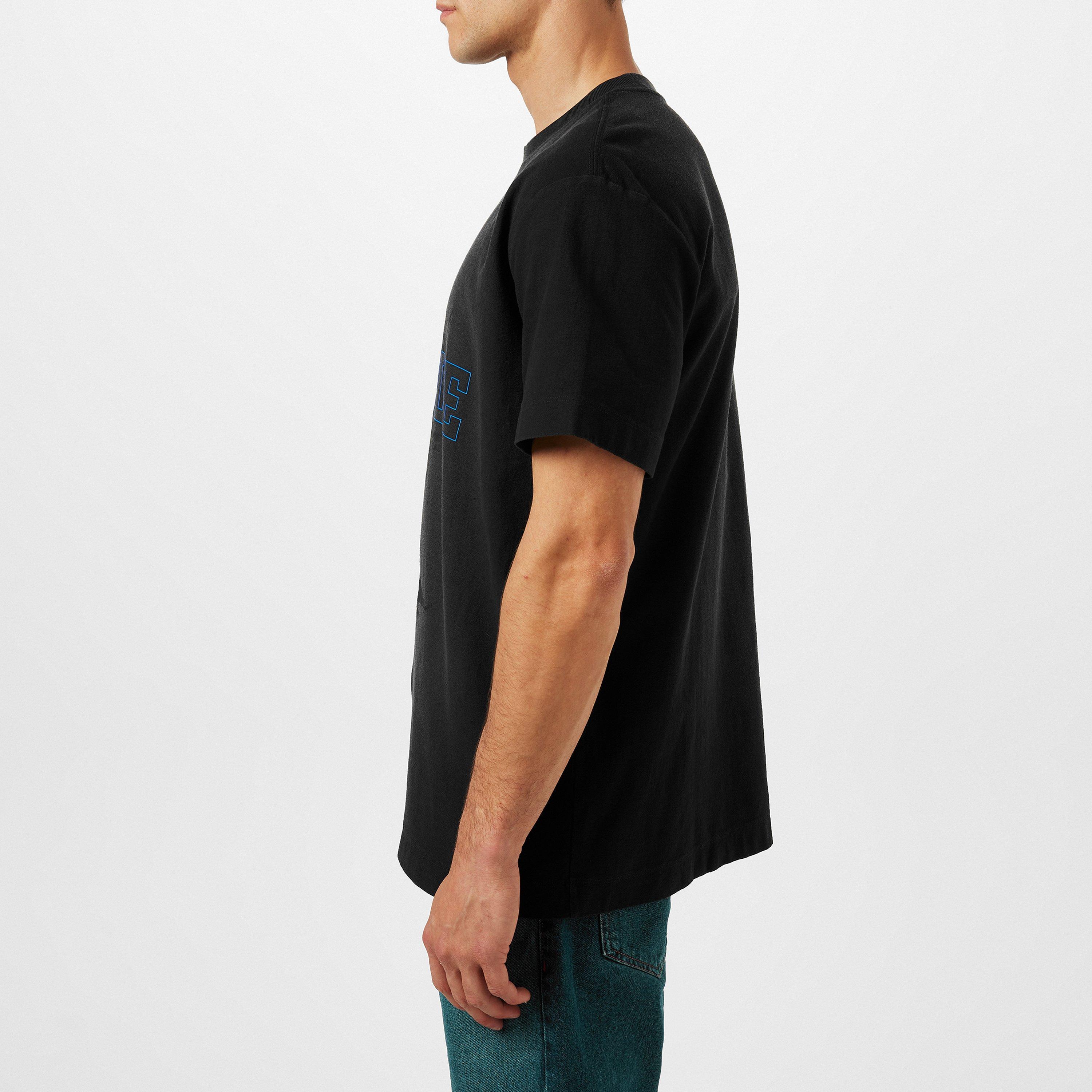 Black - Purple Brand - Men's Regular Fit Textured T-Shirt - 2