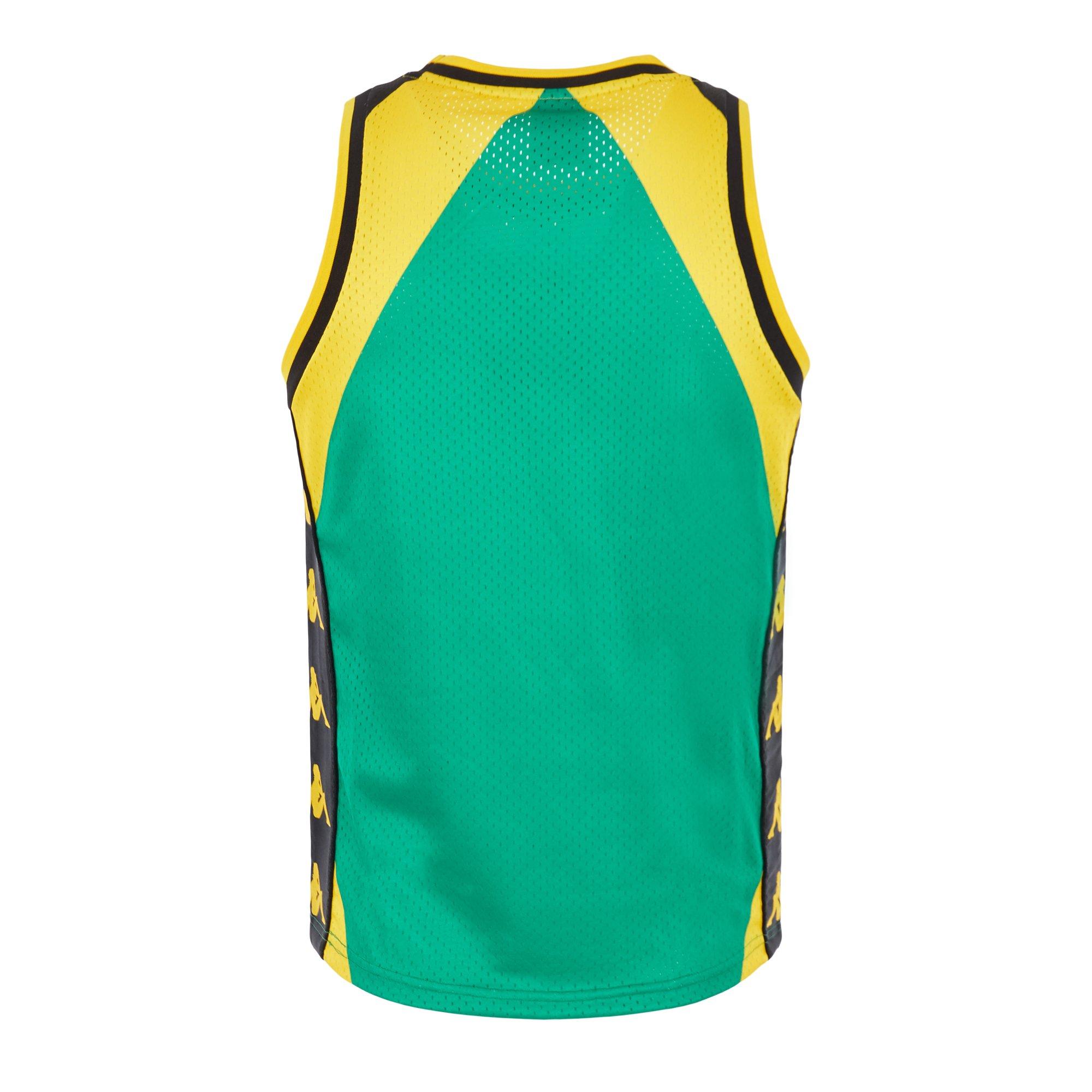 Green/Yellow - Kappa - Banda Vest - 2