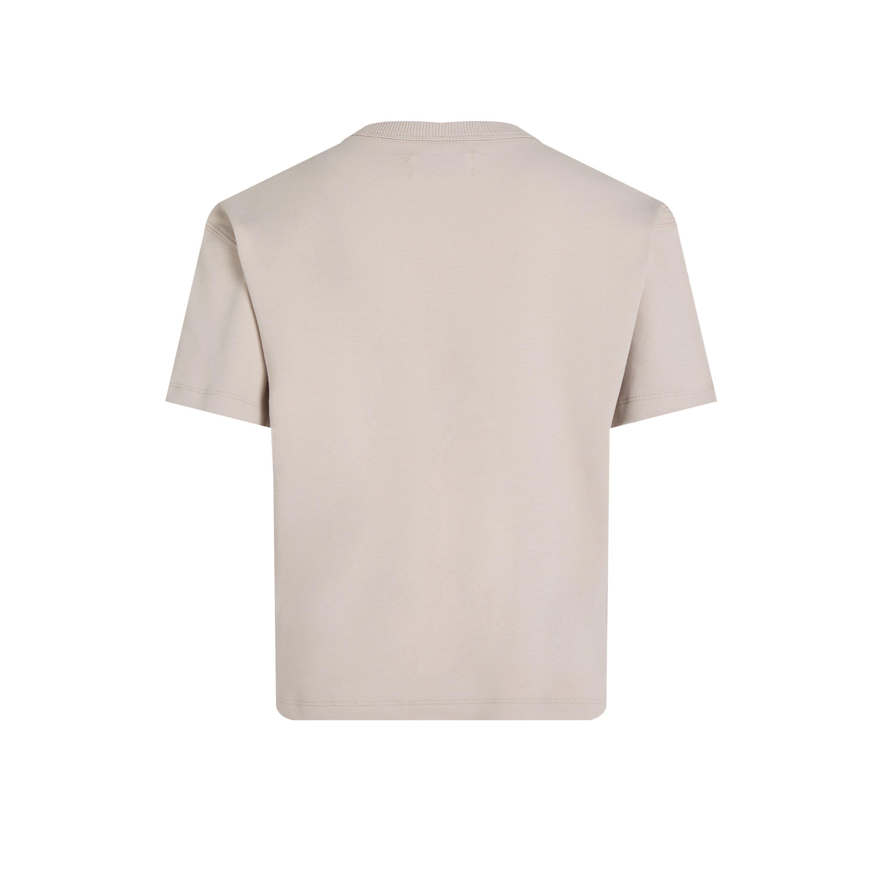 Chateau Gry PA8 - Calvin Klein Jeans - Kids' Outlined Fleece Mono Regular Fit T-Shirt - 5