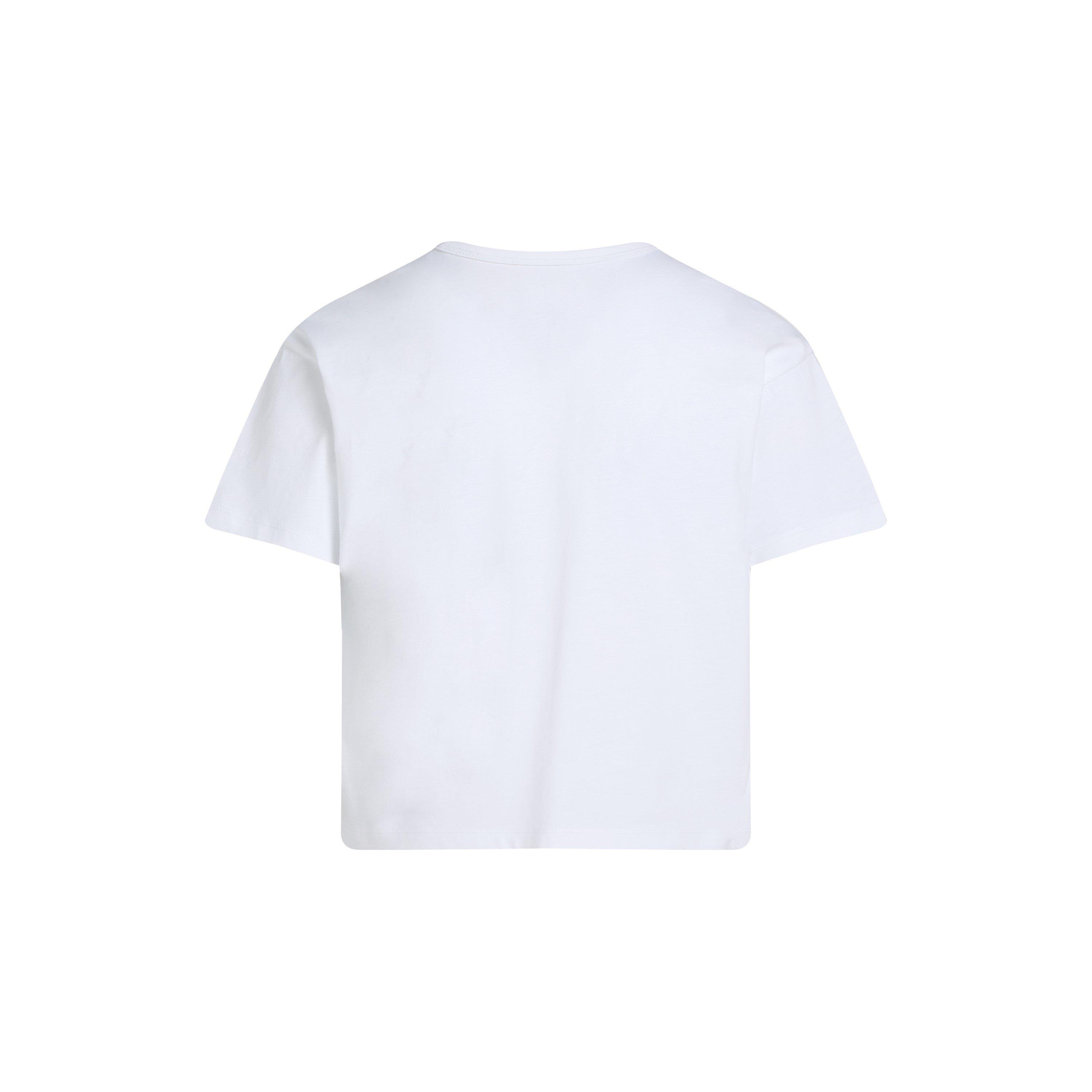 No encontré ningún problema en la traducción. - Calvin Klein Jeans - Kids' Monologo Glitter Regular Fit T-Shirt - 5