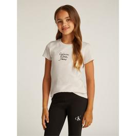 Calvin Klein Jeans HANDWRITING LOGO SS SLIM T-SHIRT