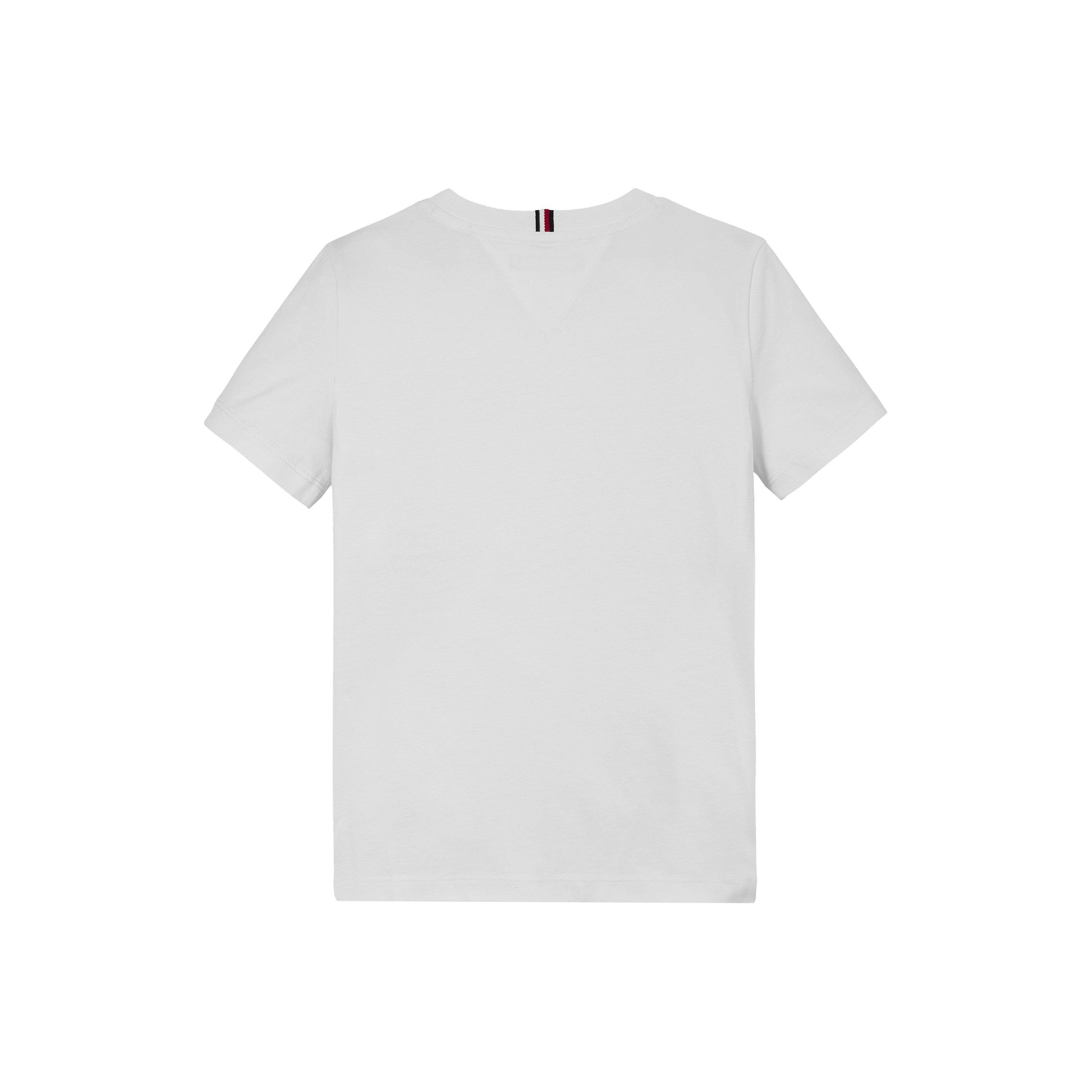 Witte YBR - Tommy Hilfiger - Kids' MONOTYPE Short-Sleeve Regular Fit T-Shirt - 5