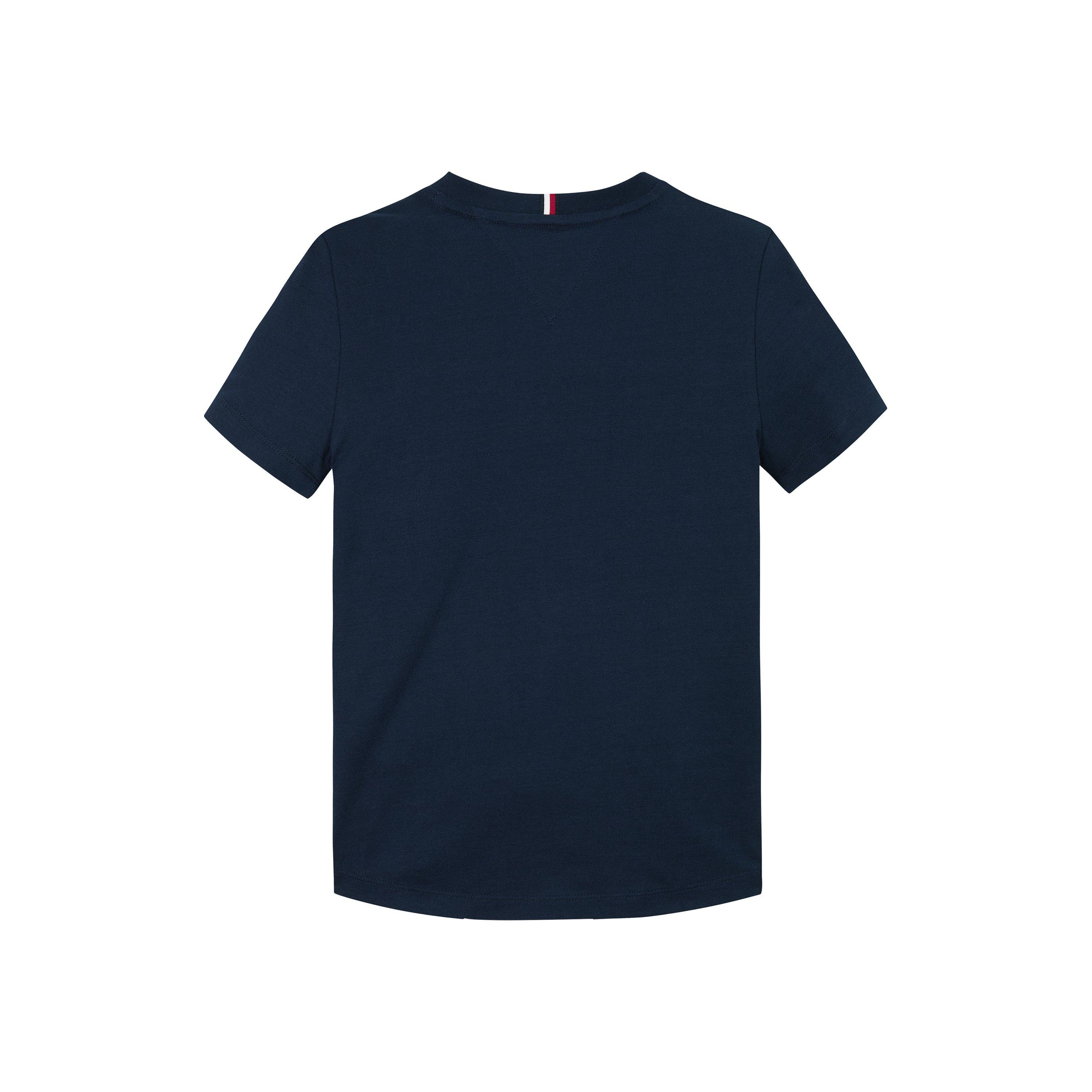 Navy C1G - Tommy Hilfiger - Kids' Regular Fit T-Shirt - 5