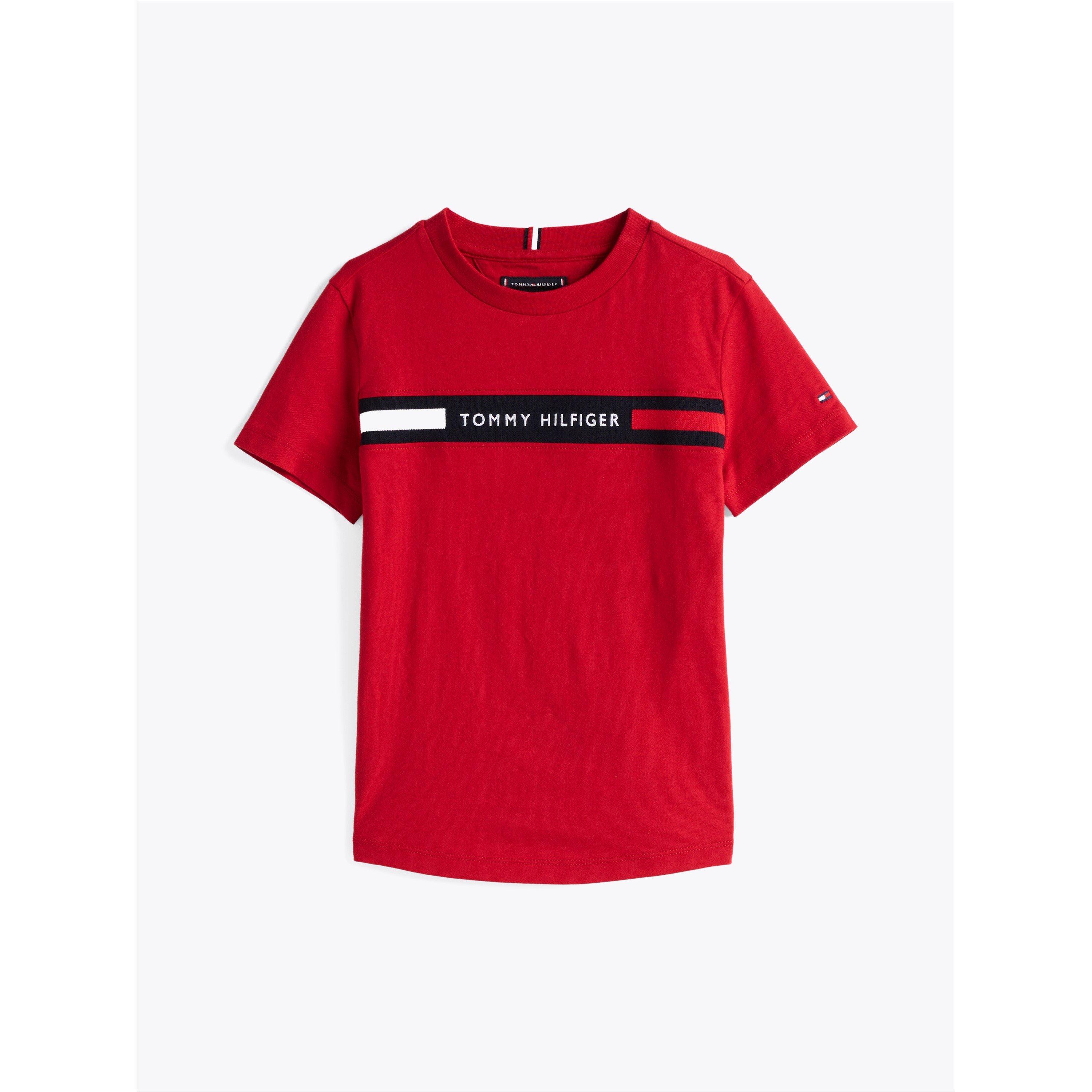 Red XLD - Tommy Hilfiger - Kids' Regular Fit T-Shirt - 4