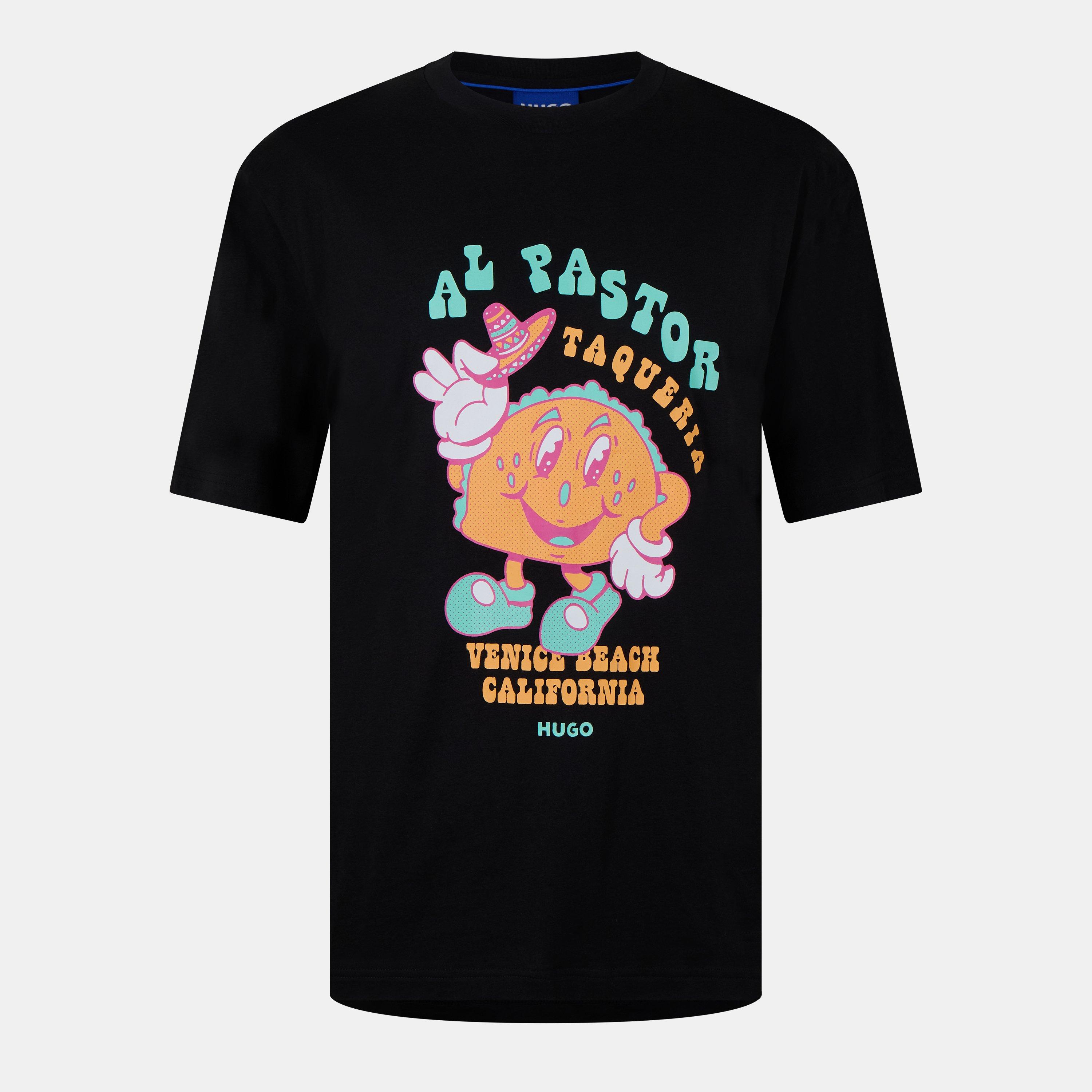 Black 001 - Hugo - Men's Regular Fit T-Shirt - 1