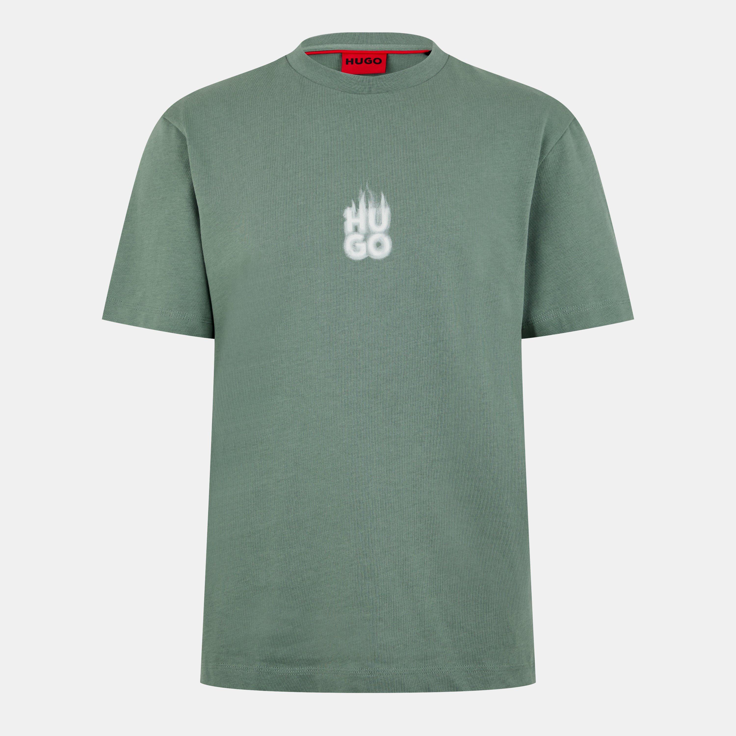 Open Green 343 - Hugo - Men's Dalsar Regular Fit T-Shirt - 1