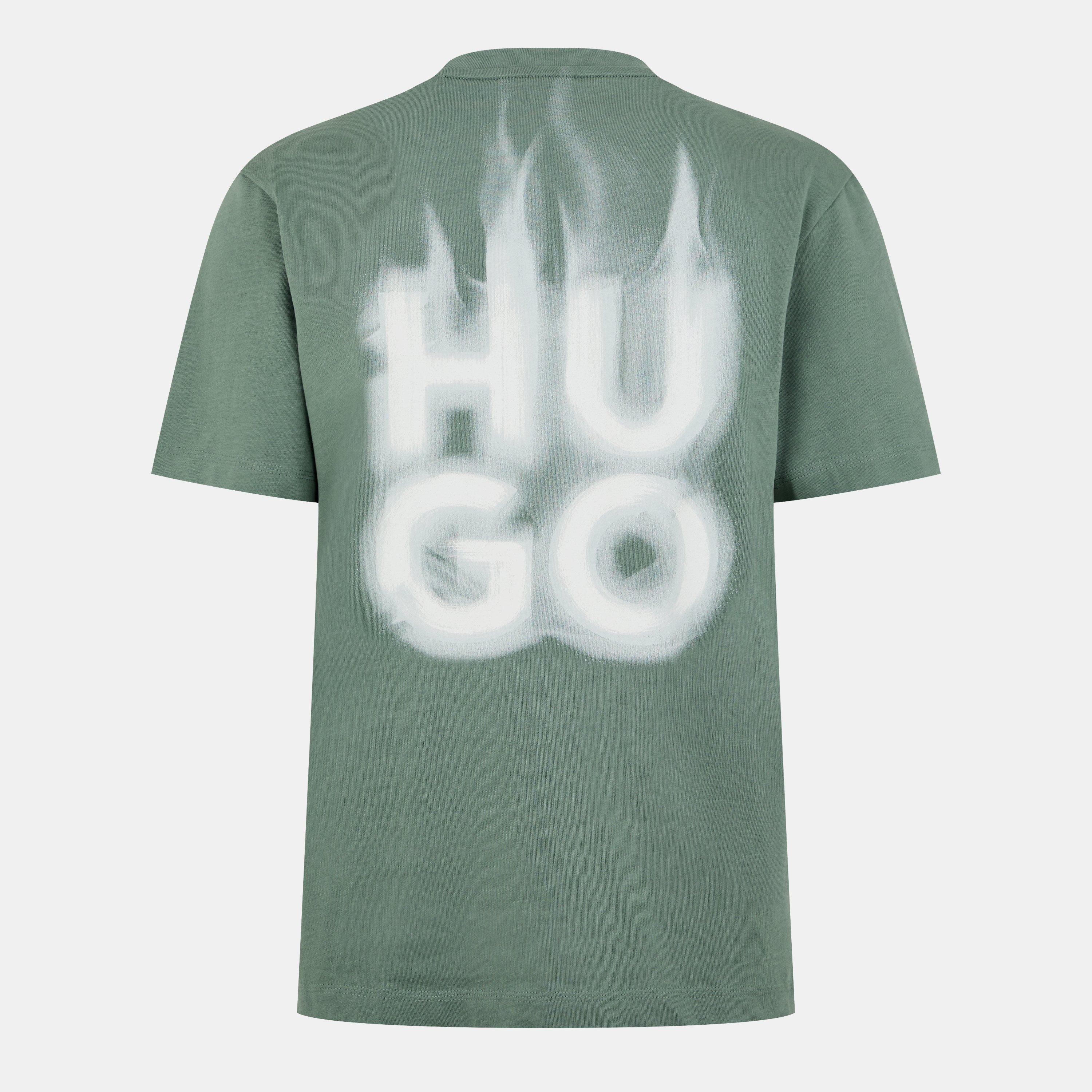 Open Green 343 - Hugo - Men's Dalsar Regular Fit T-Shirt - 2