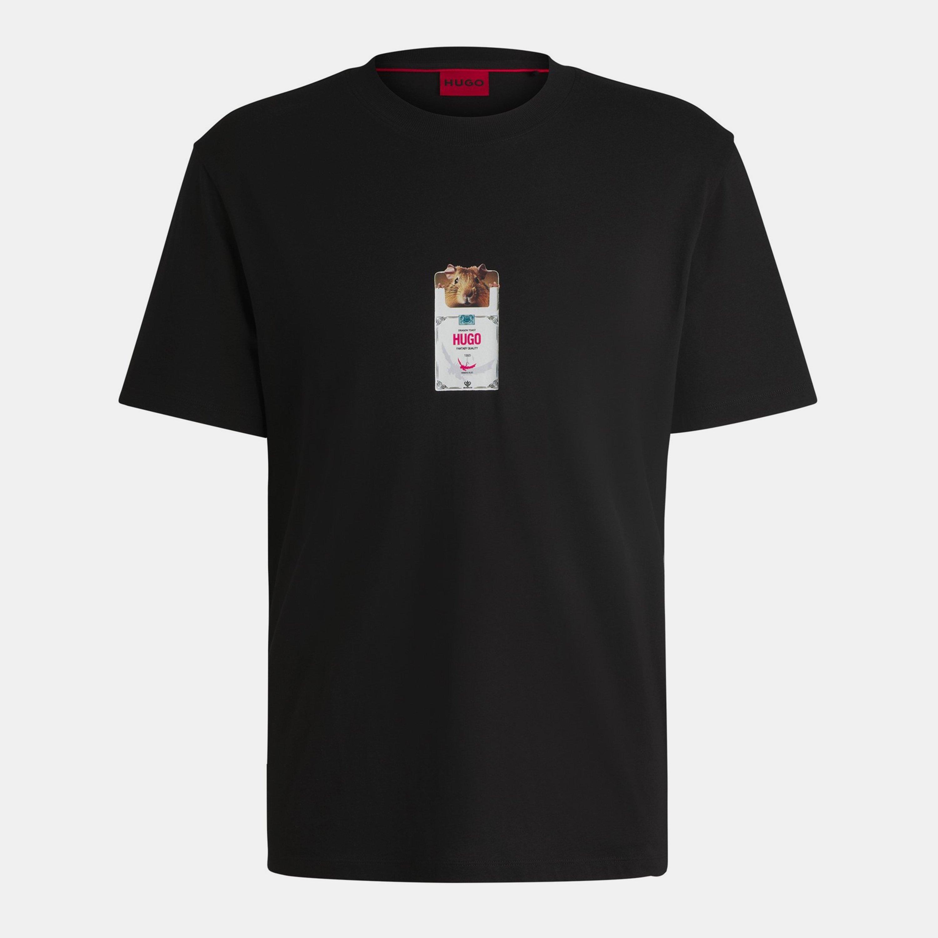 Hugo Men's Regular Fit T-Shirt - Black 001 - S