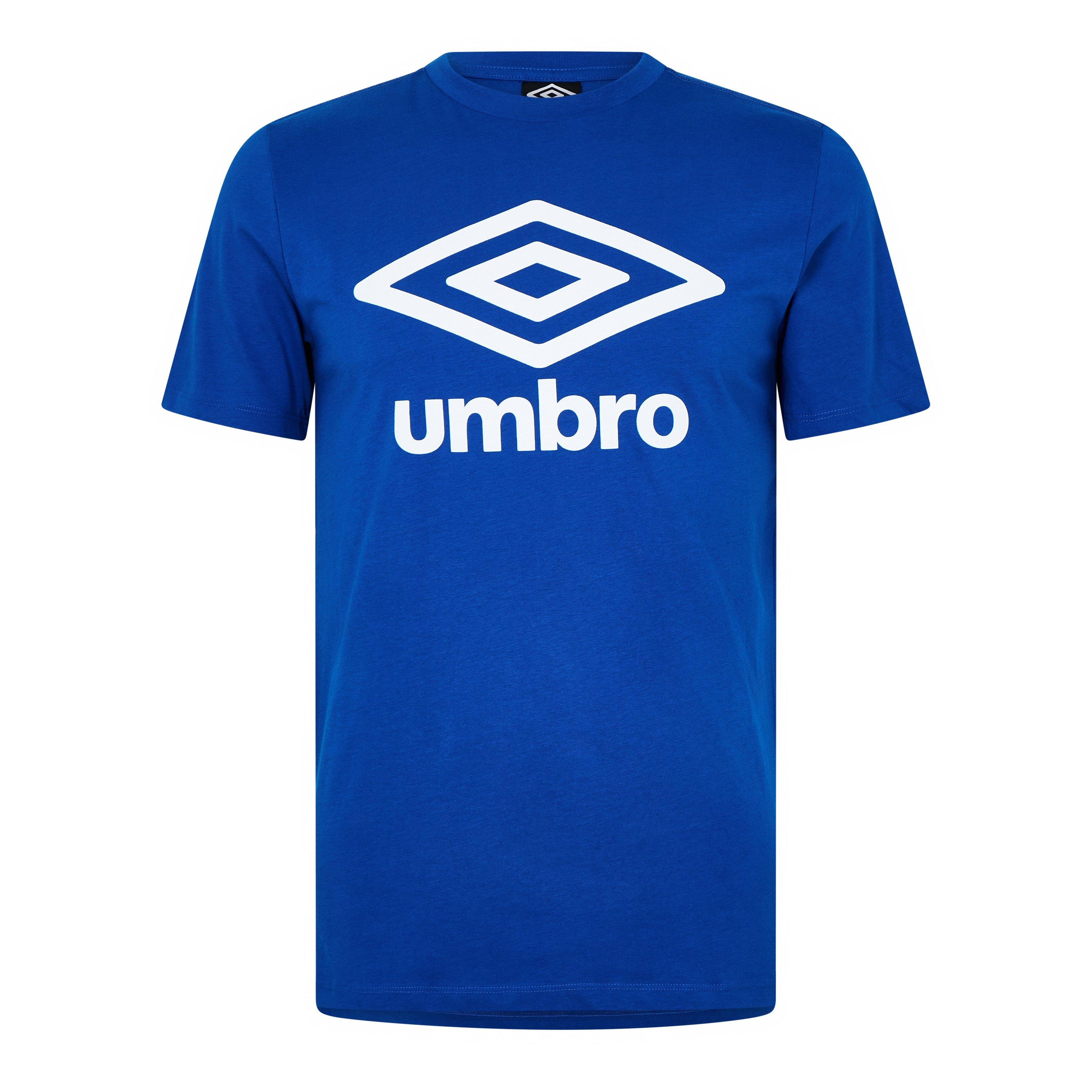 TW Royal - Umbro - Unisex Adults Regular Fit Logo T-Shirt - 1