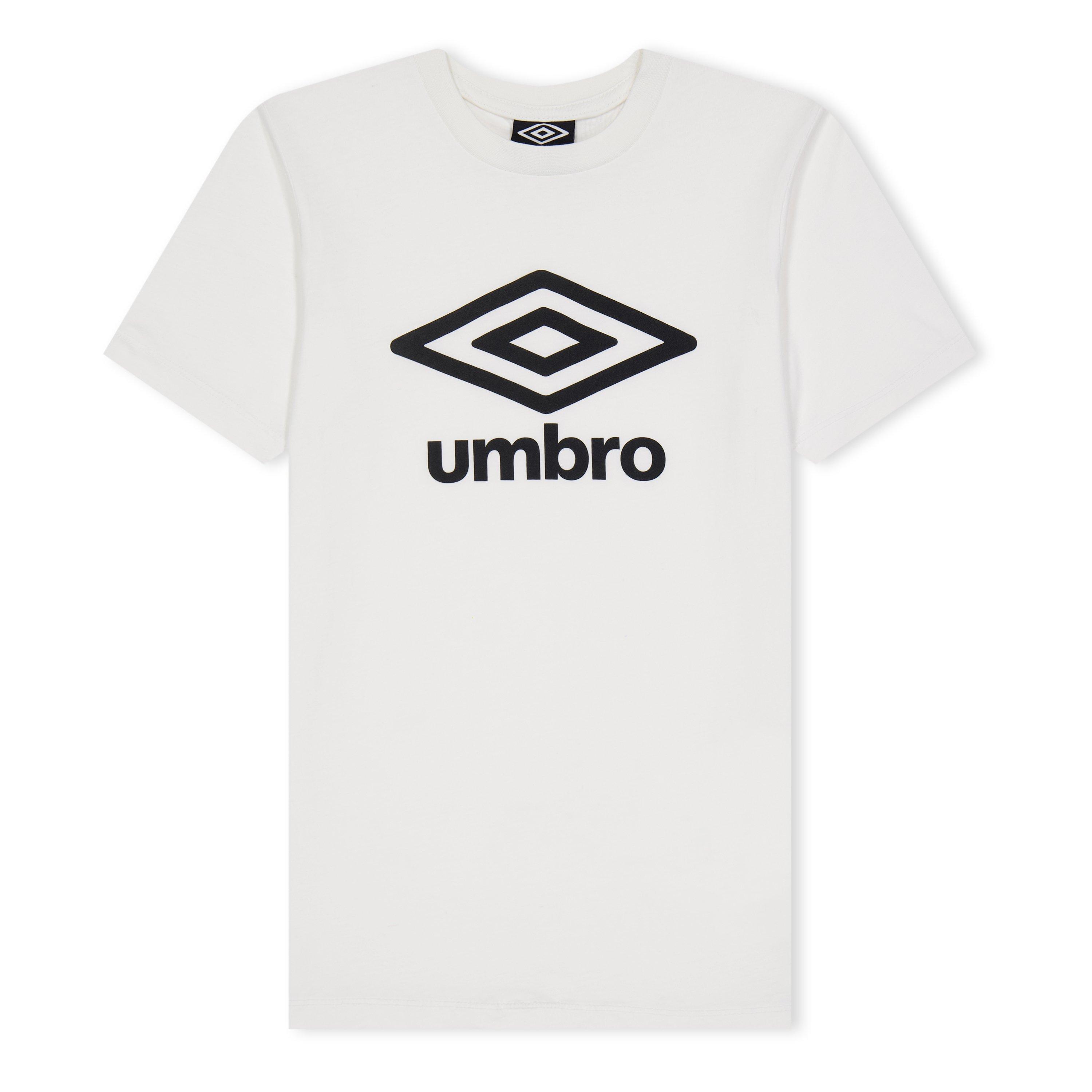 Umbro T-Shirts Active Style Logo Garçon Blanc - MandM Umbro T-Shirts Active Style Logo Garçon Blanc - MandM