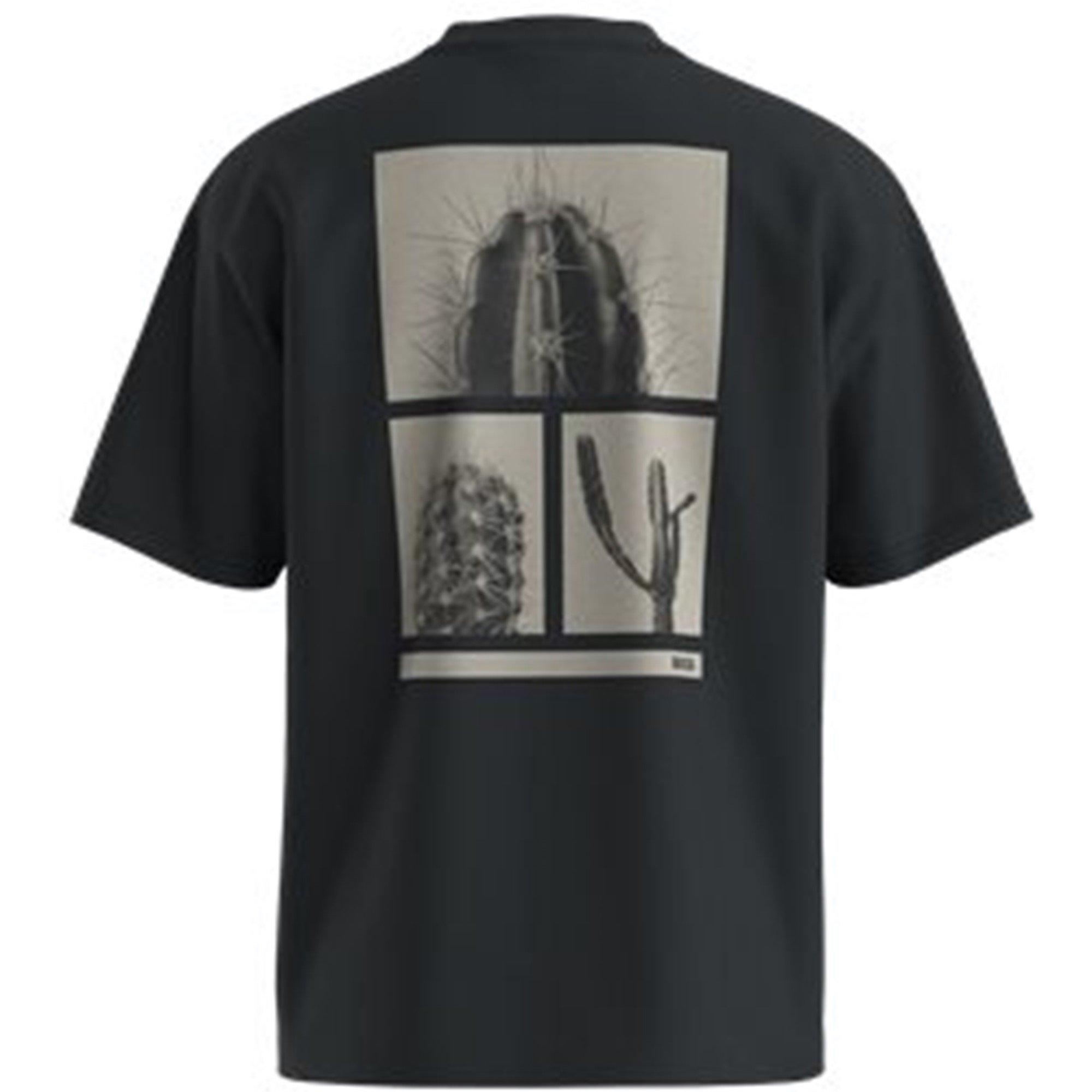 Black 001 - Boss - Men's Tesurfaceshort Regular Fit T-Shirt - 2