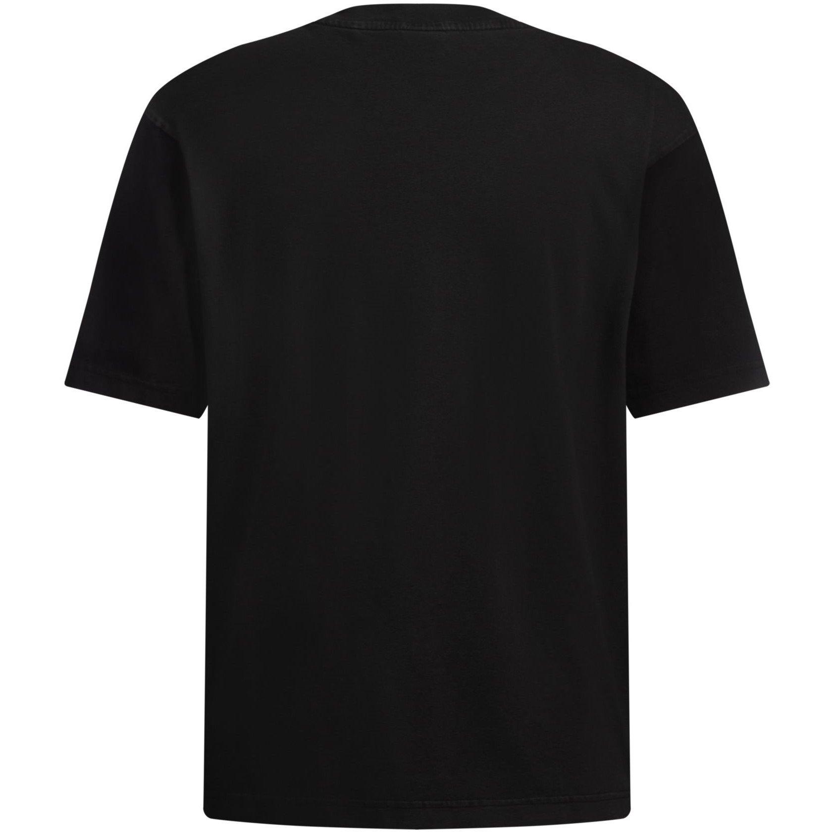 Black 001 - Boss - Men's Block Oversized T-Shirt - 2