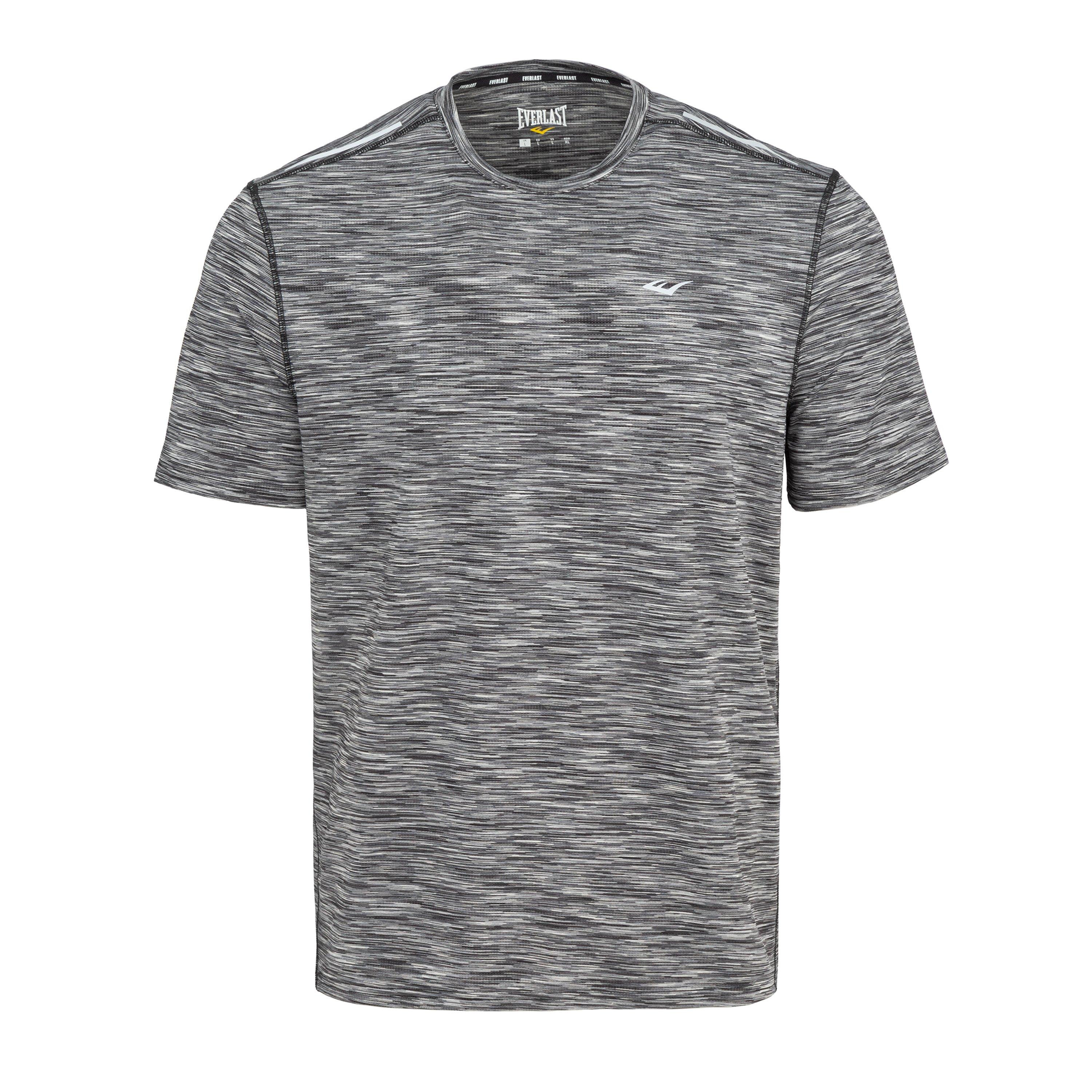 Everlast Men's Flex Ii Tee - Black/Grey - M