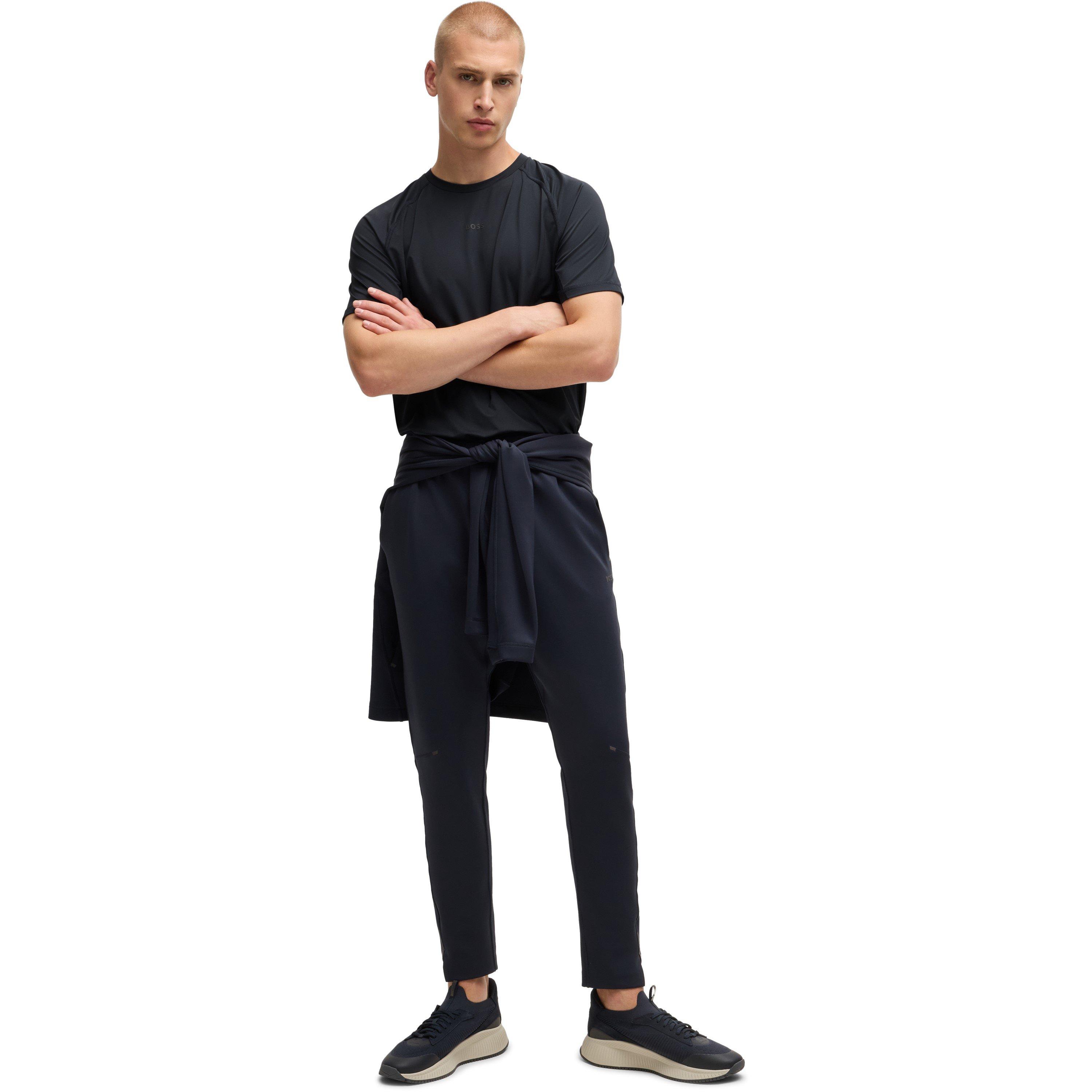 Donkerblauw 402 - Boss - Men's HBG Active 1 Regular Fit T-Shirt - 6