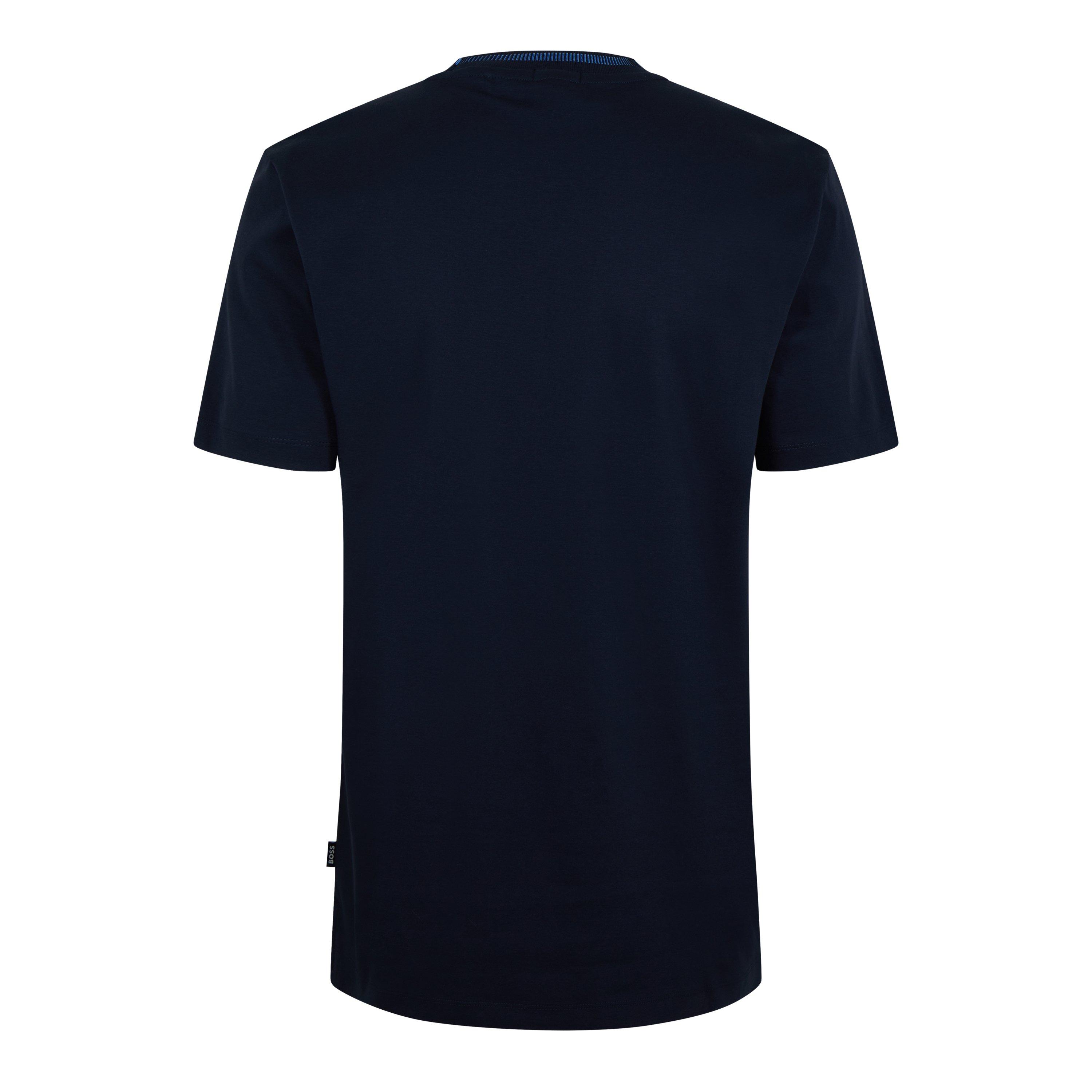 Dark Blue 404 - Boss - Men's HBB HTessler 199 Regular Fit T-Shirt - 2