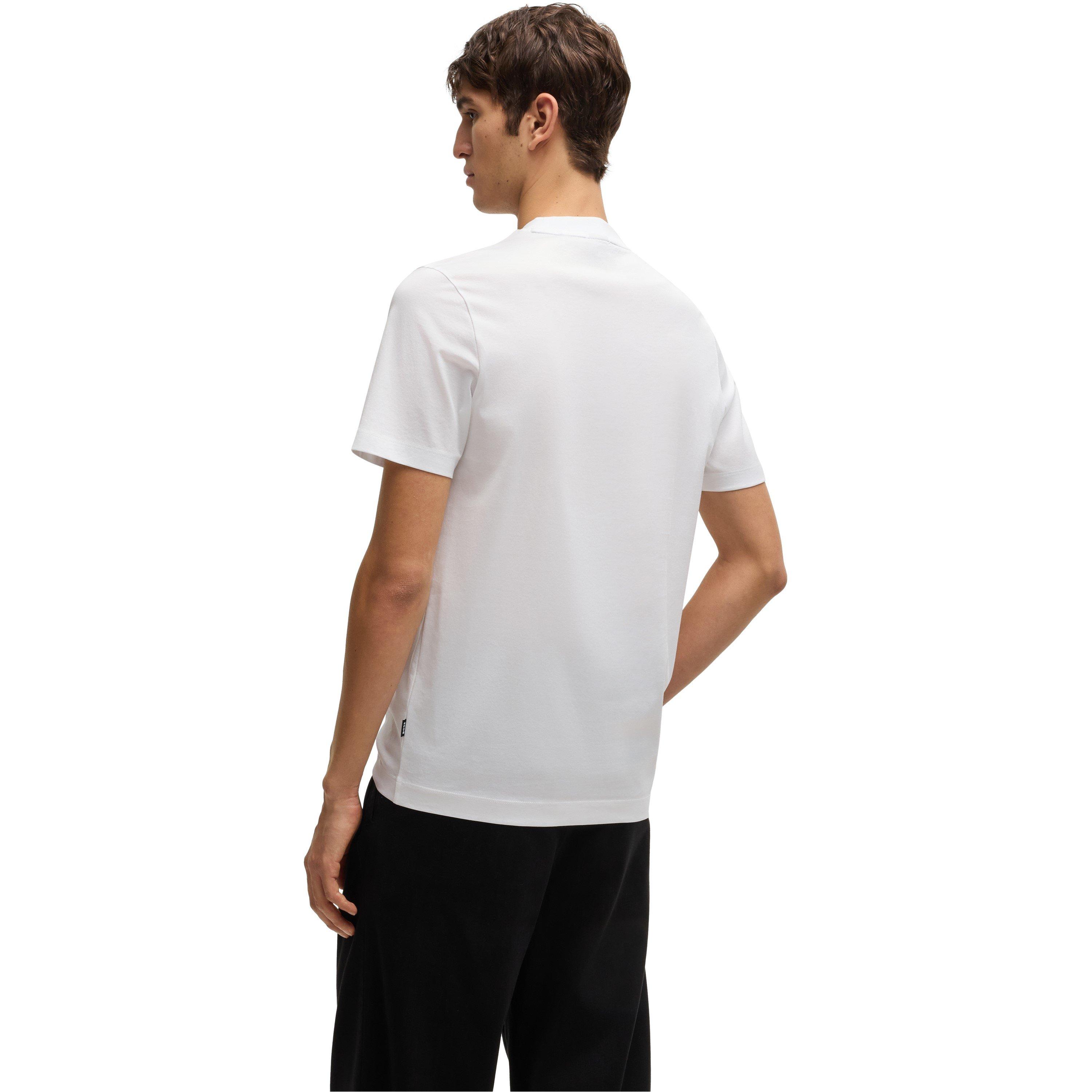 White 100 - Boss - Men's HBB CThompson 209 Regular Fit T-Shirt - 3