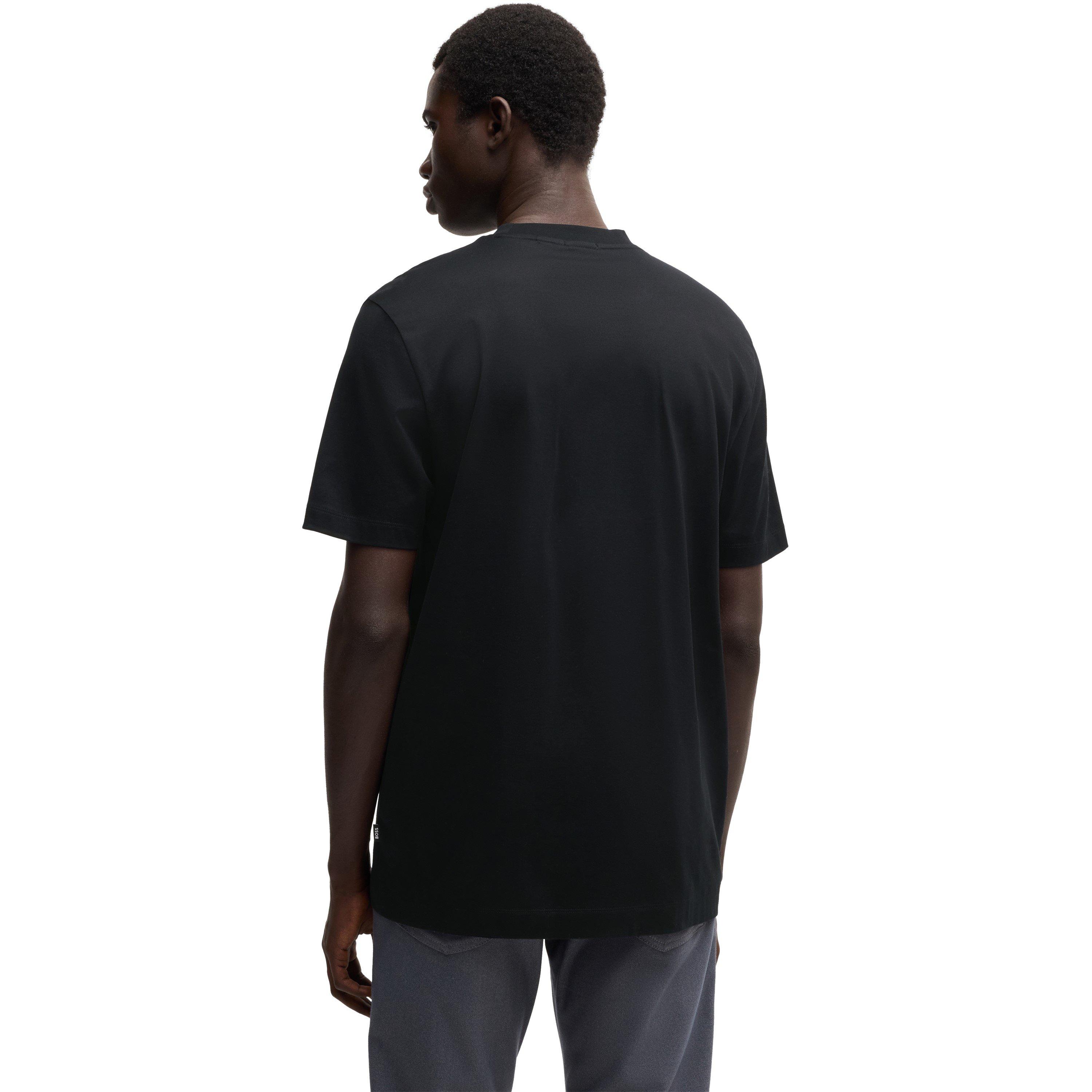 Black 001 - Boss - Men's HBB CThompson 209 Regular Fit T-Shirt - 3