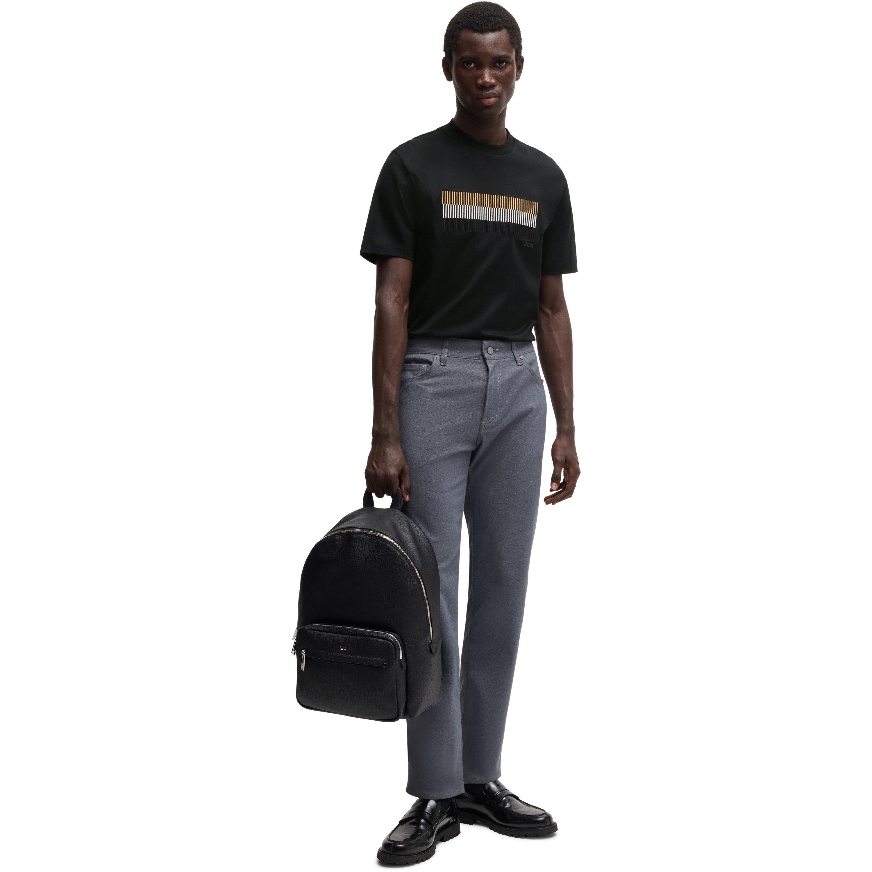 Black 001 - Boss - Men's HBB CThompson 209 Regular Fit T-Shirt - 5