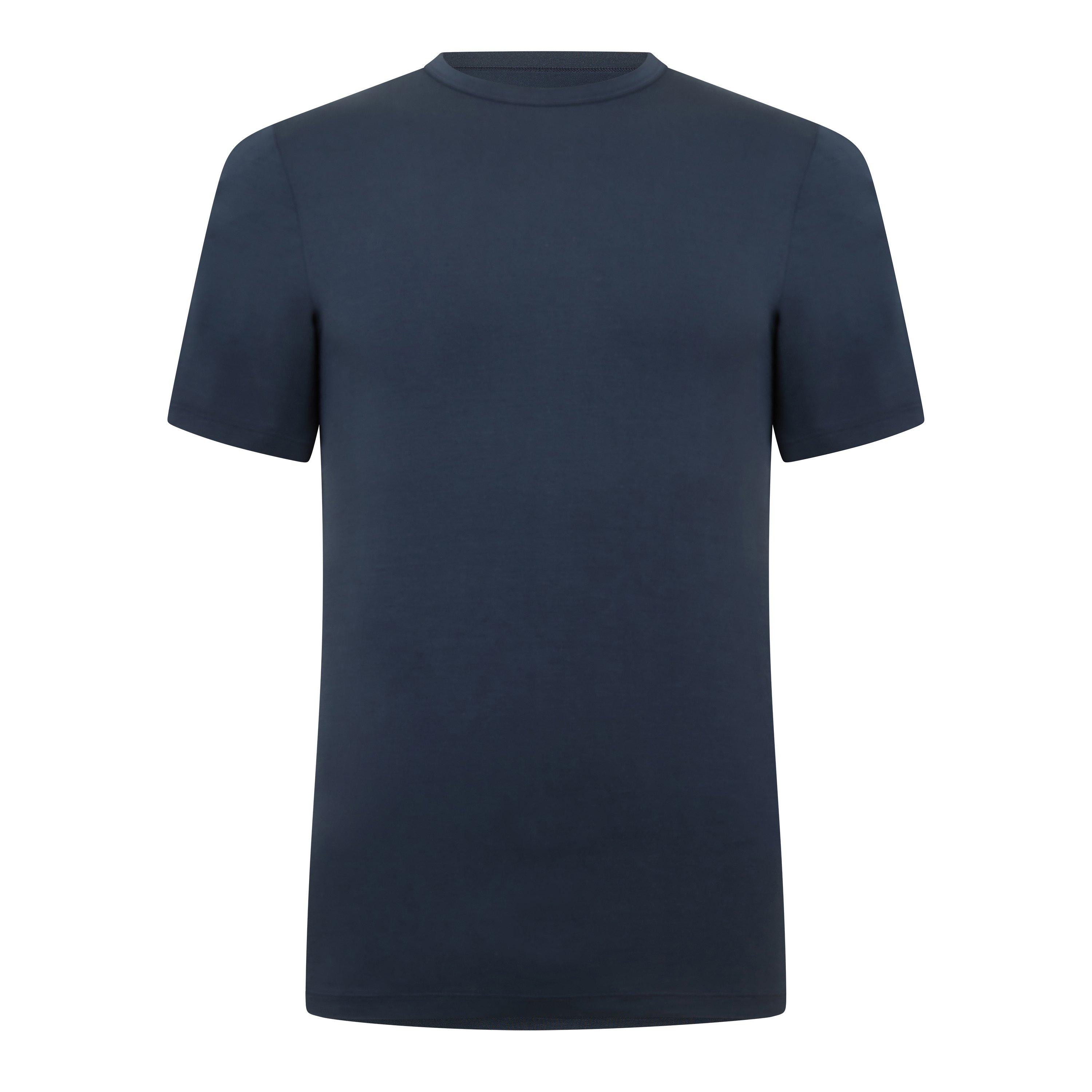 Boss Men's Bw Bamboo T-Shirt, Bamboo Fabric - Chr/Nvy/Wht 971 - XL