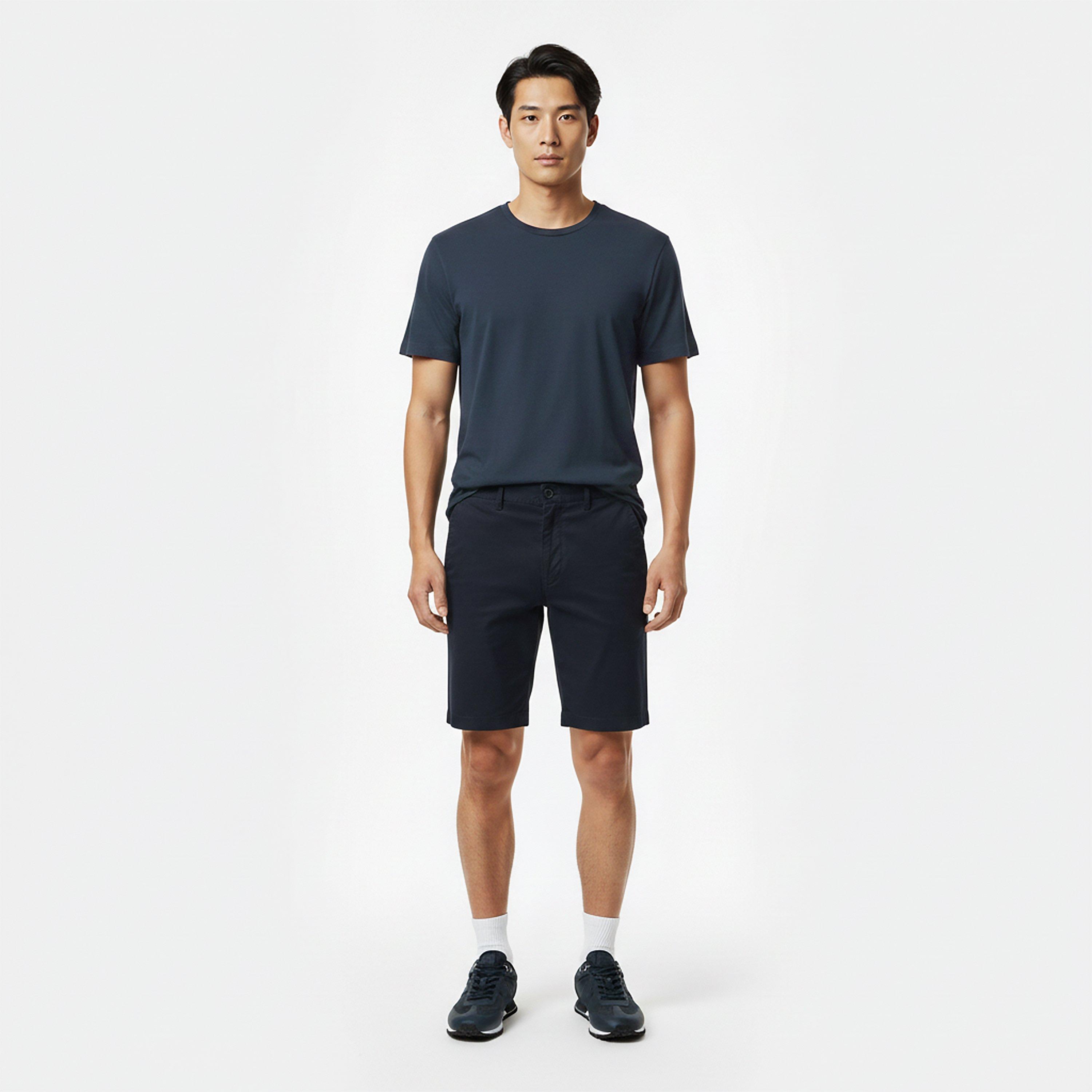 Chr/Nvy/Wht 971 - Boss - Men's BW Bamboo T-Shirt, Bamboo Fabric - 6
