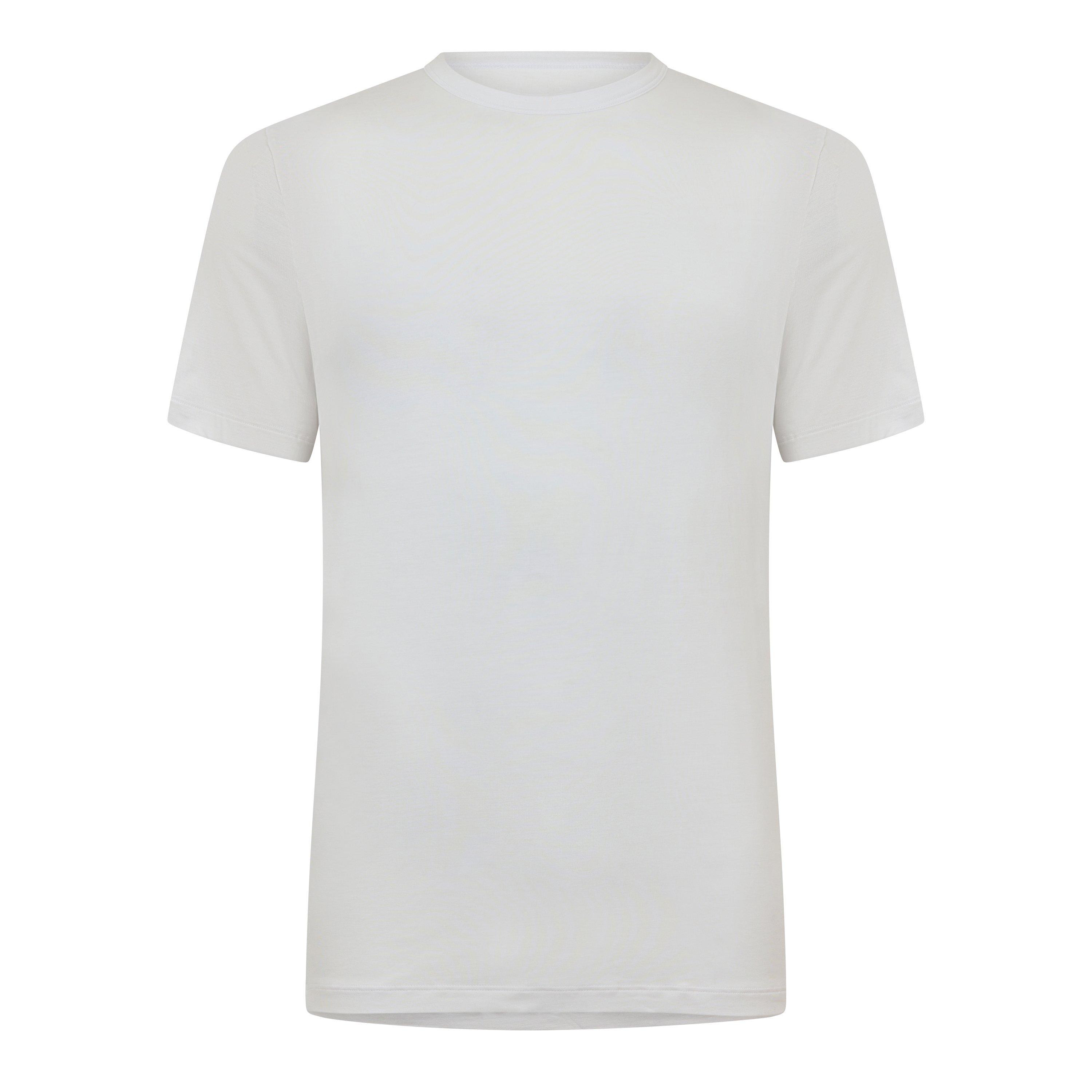 Chr/Nvy/Wht 971 - Boss - Men's BW Bamboo T-Shirt, Bamboo Fabric - 7