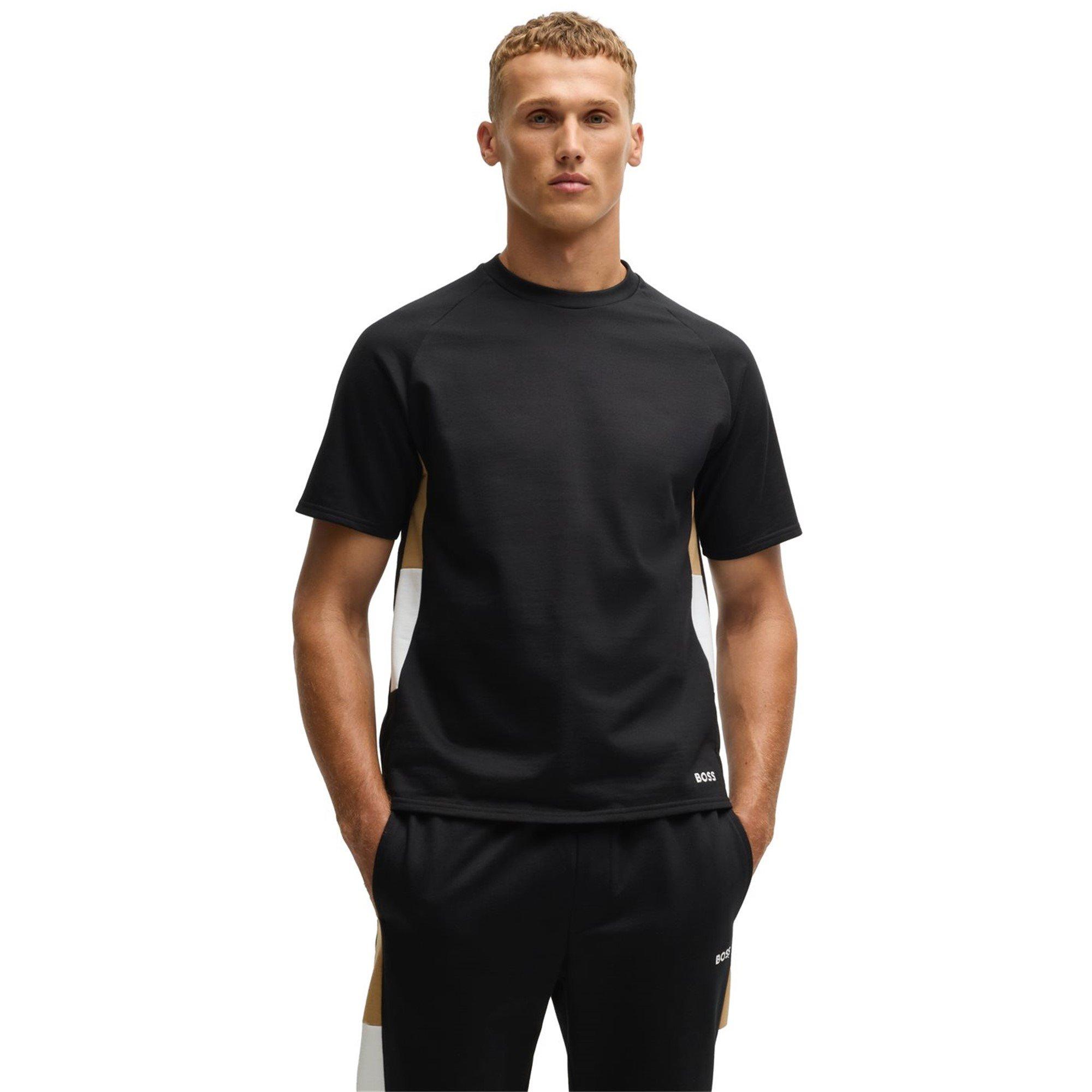 Black 001 - Boss - Men's BW Iconic T-Shirt, Iconic Design - 3