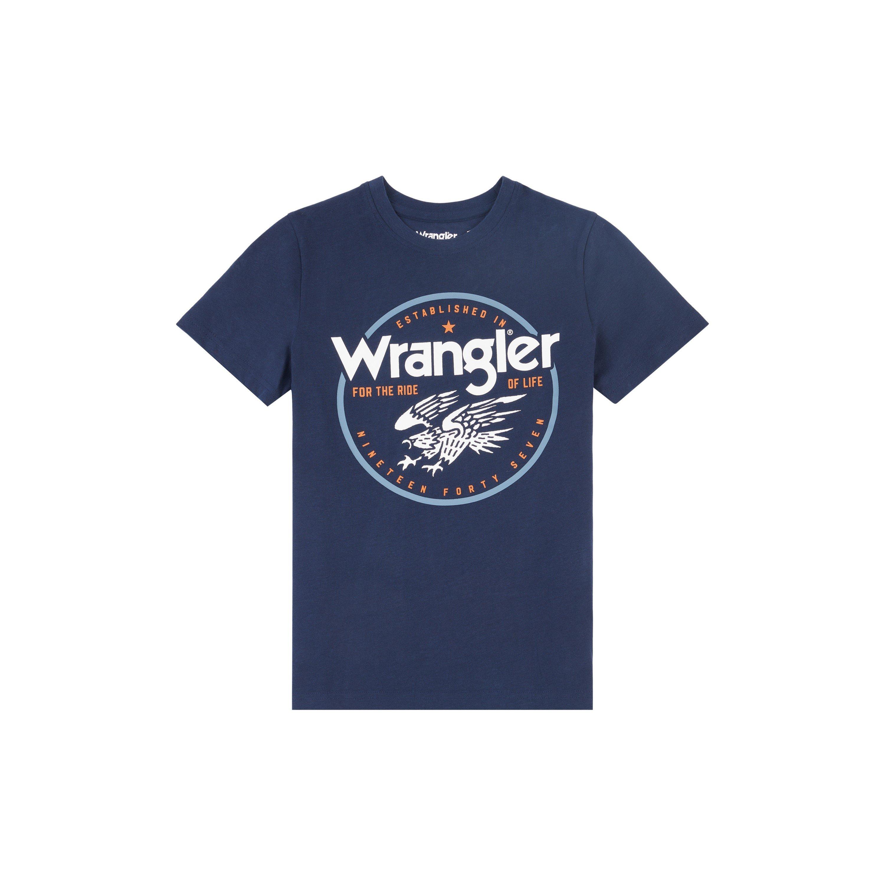 Navy blazer - Wrangler - Kids' Eagle Regular Fit T-Shirt - 1