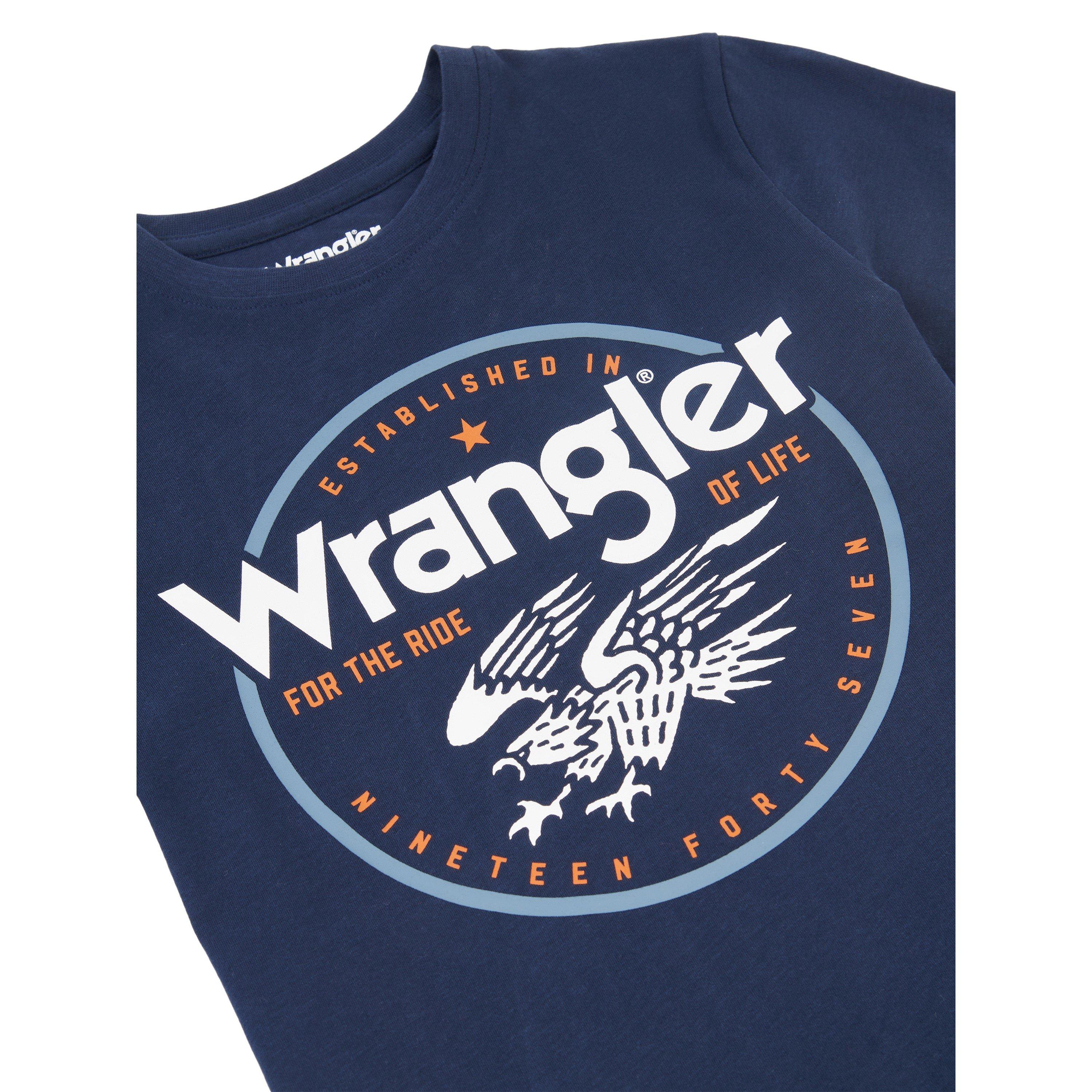 Navy blazer - Wrangler - Eagle Regular Fit T-Shirt - 3