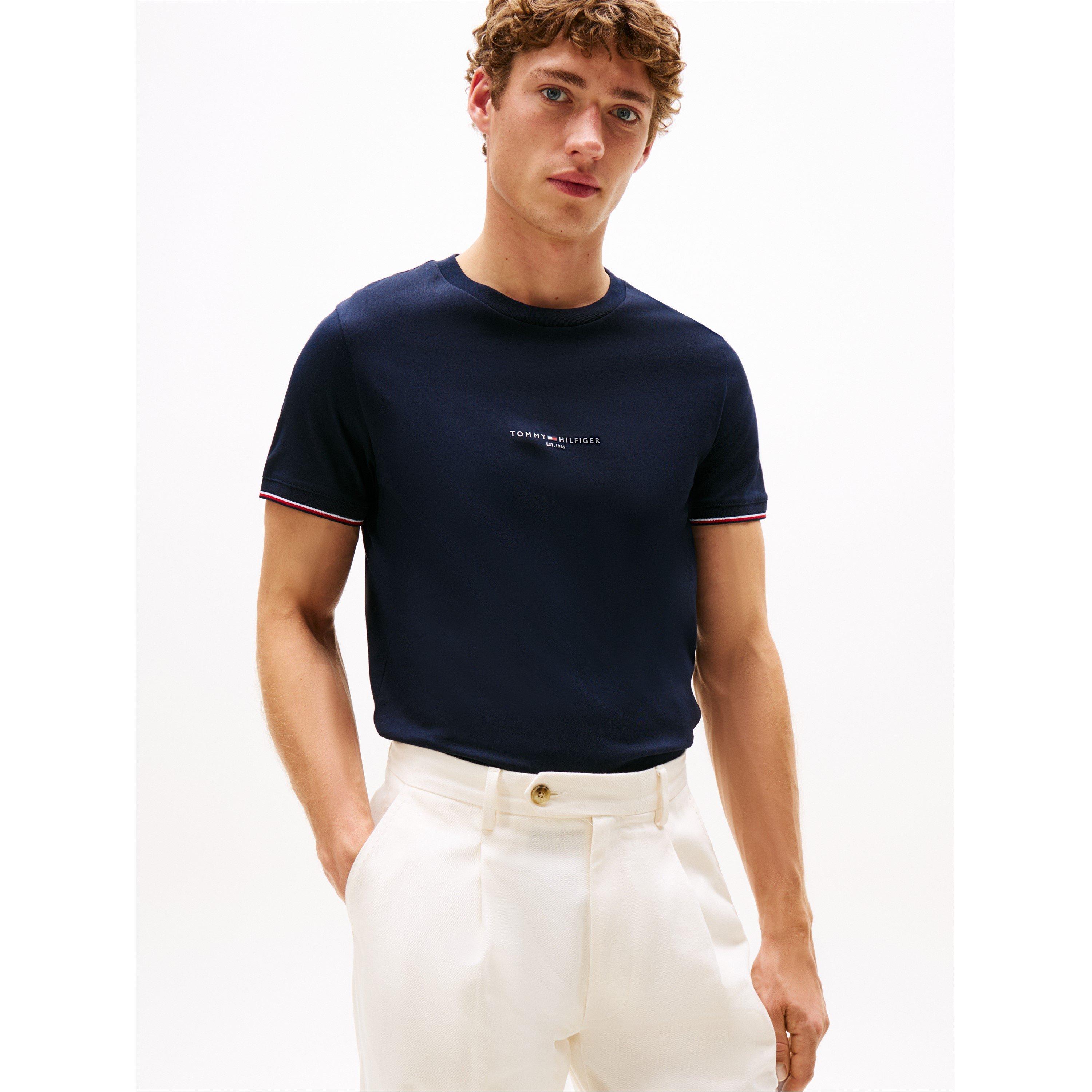 Desert Sky DW5 - Tommy Hilfiger - Logo Tipped T-Shirt - 2