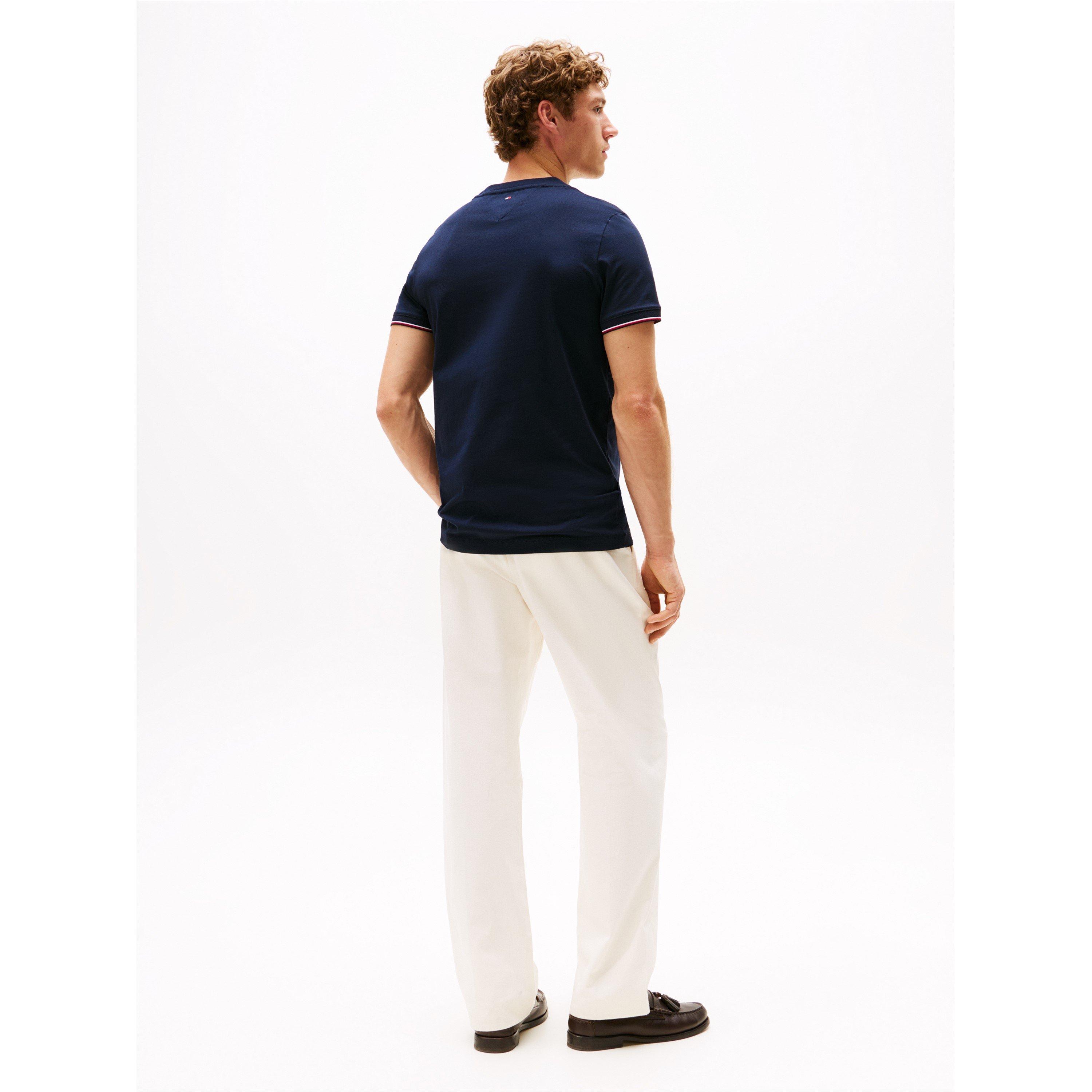 Desert Sky DW5 - Tommy Hilfiger - Logo Tipped T-Shirt - 3