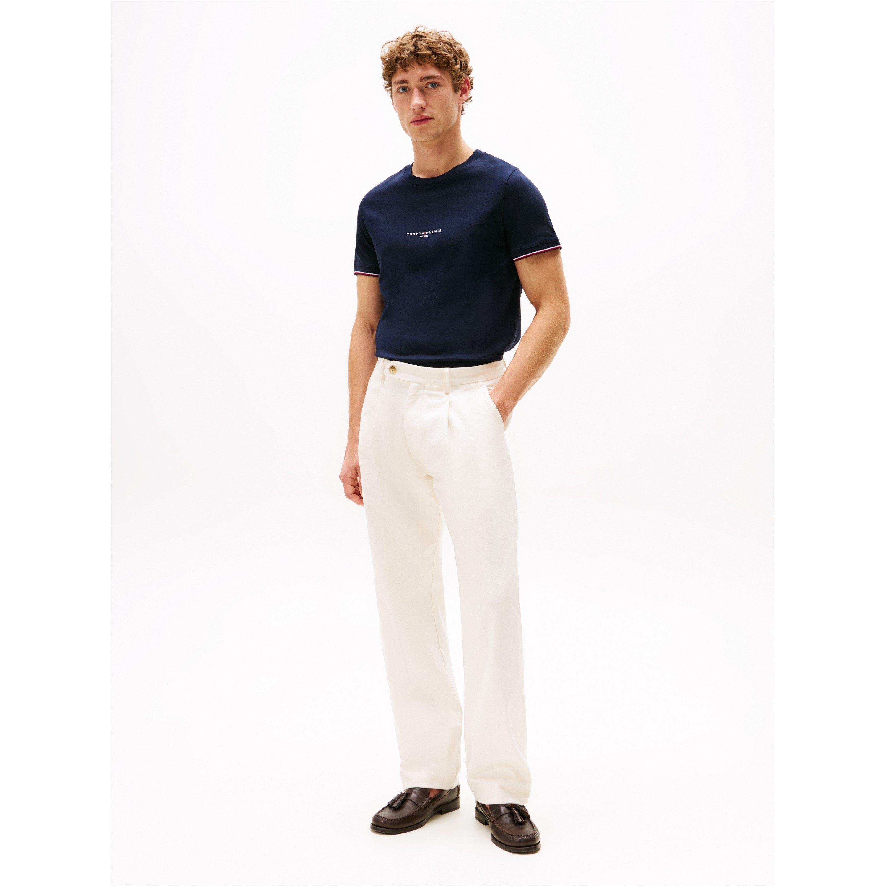 Desert Sky DW5 - Tommy Hilfiger - Logo Tipped T-Shirt - 4