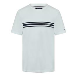 Tommy Hilfiger CENTRAL CHEST STRIPE TEE