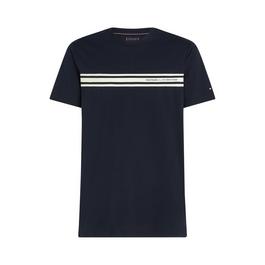 Tommy Hilfiger CENTRAL CHEST STRIPE TEE