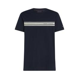 Tommy Hilfiger CENTRAL CHEST STRIPE TEE