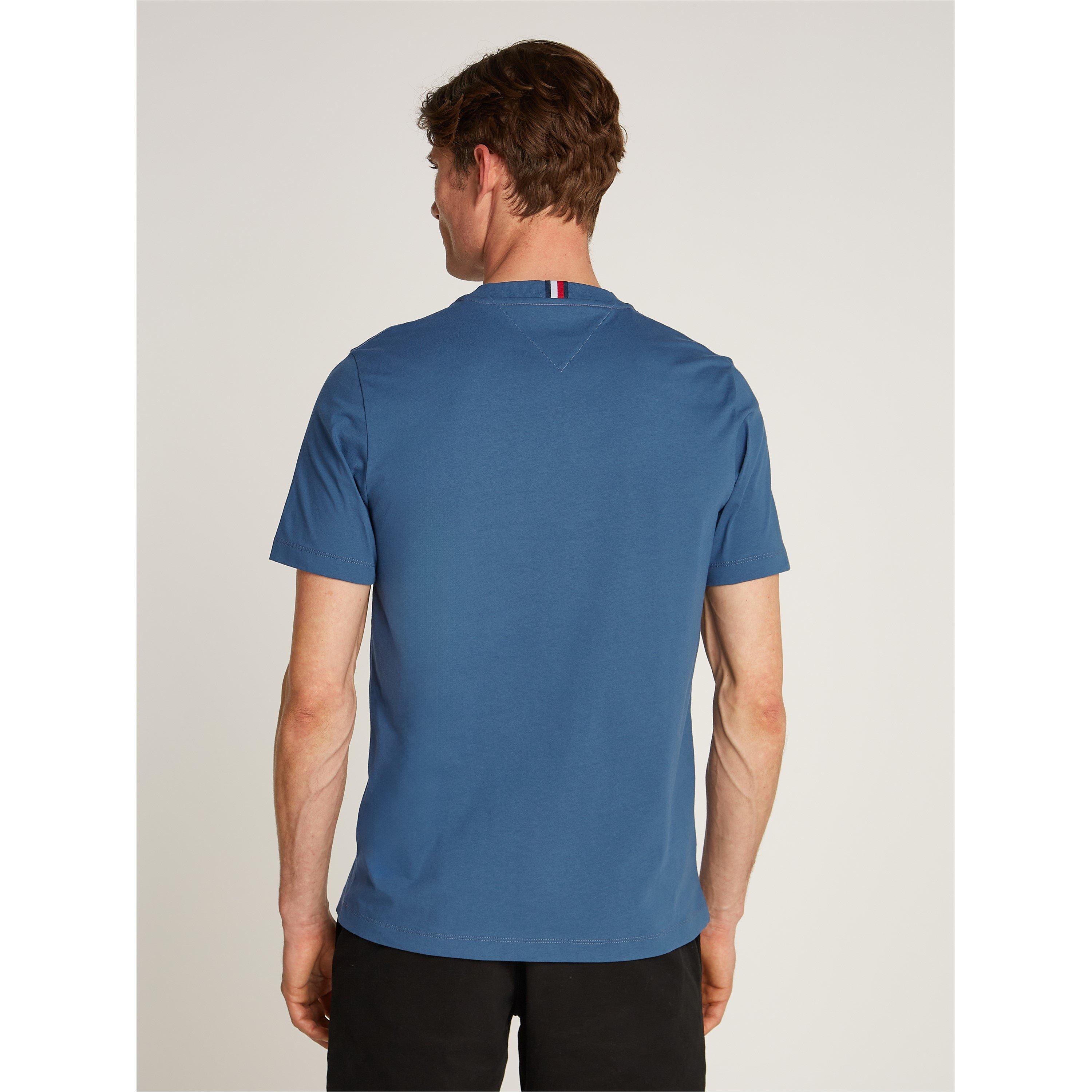 Aegean Sea DBZ - Tommy Hilfiger - Men's Script Logo Regular Fit T-Shirt - 4