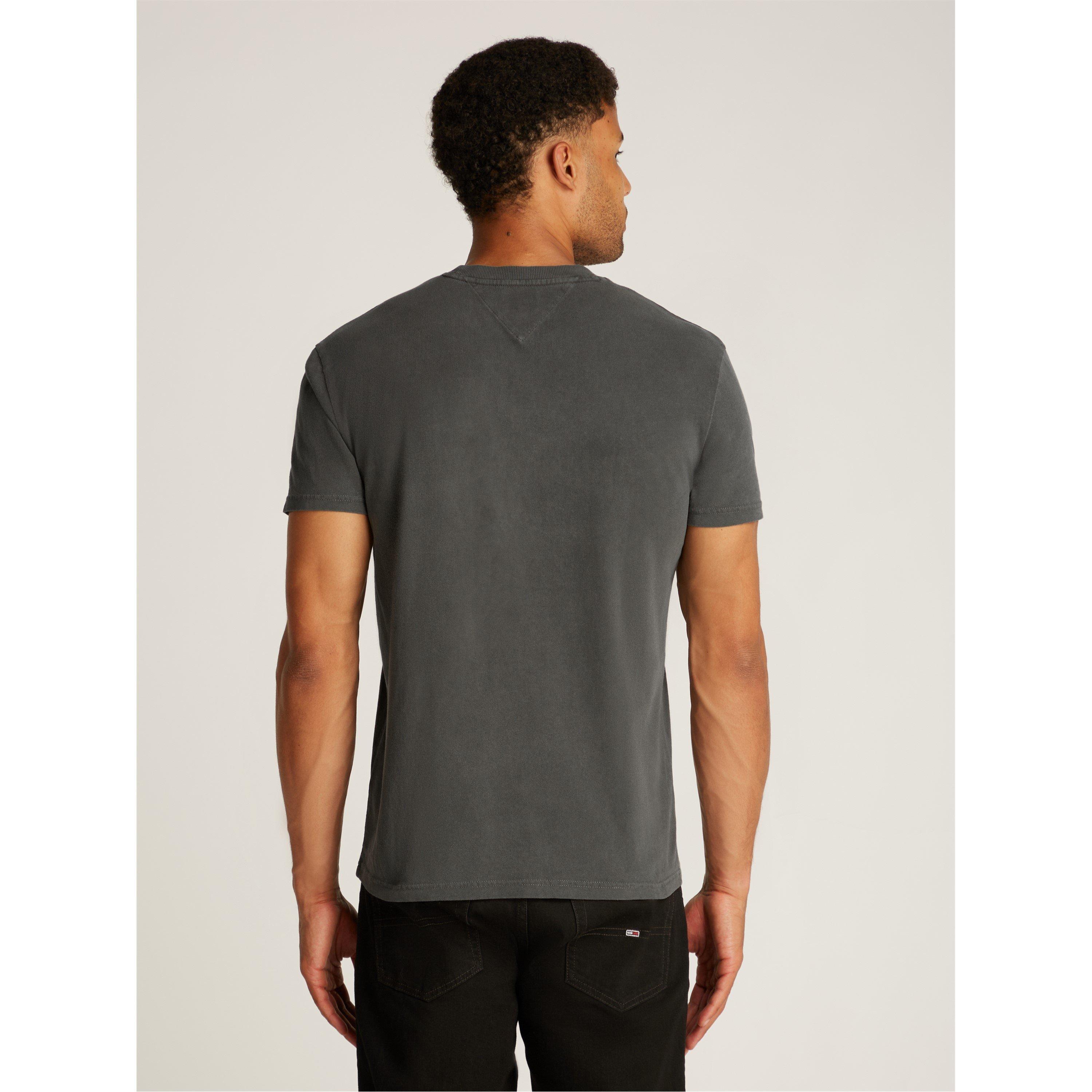 Schwarz - Tommy Jeans - Men's Vintage Varsity Regular Fit T-Shirt - 3