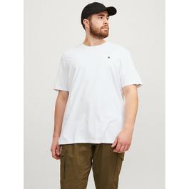 Jack and Jones Jack+ Paulos T Shirt Plus Size Mens