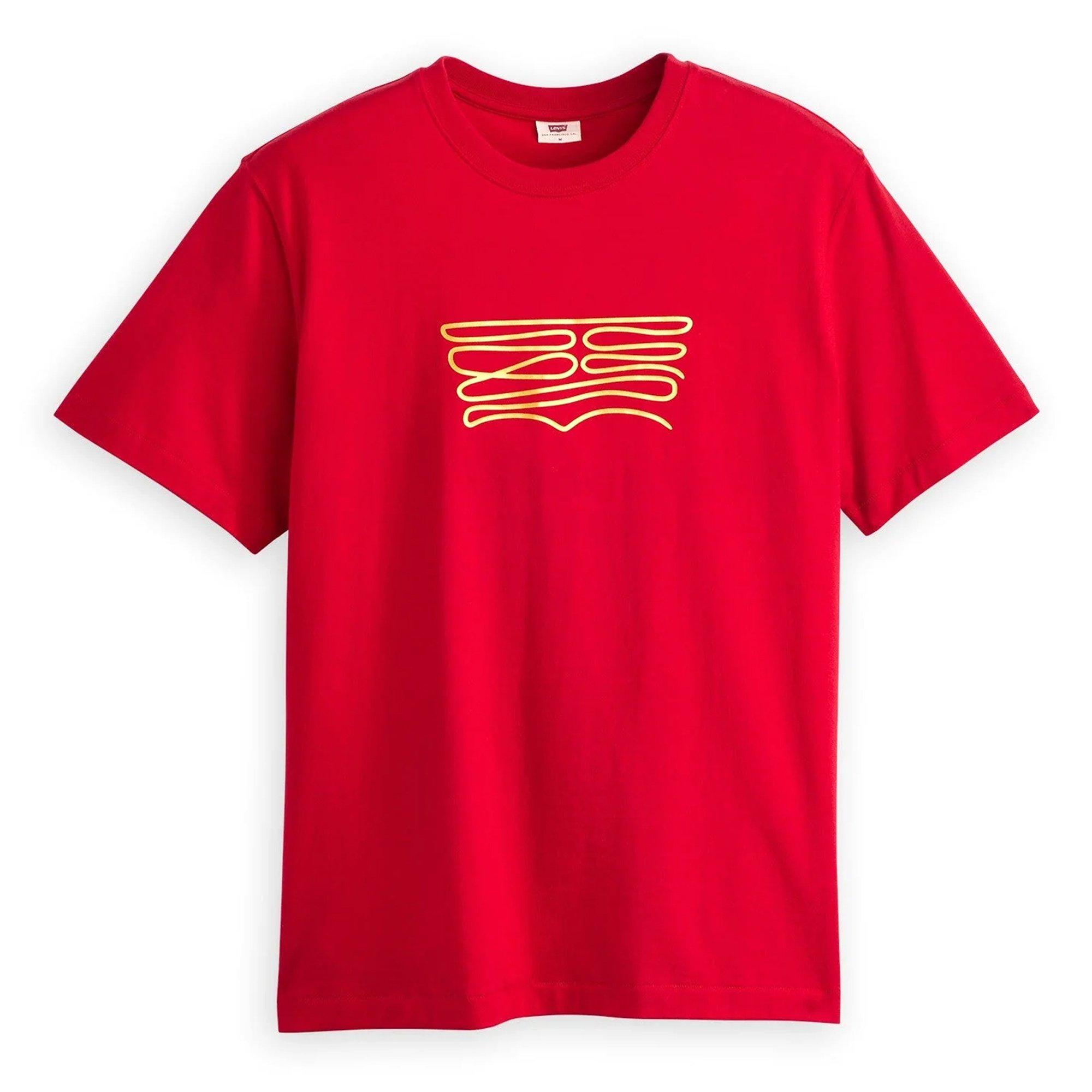 China Red - Levis - Mens Lunar New Year Graphic T-Shirt - 1