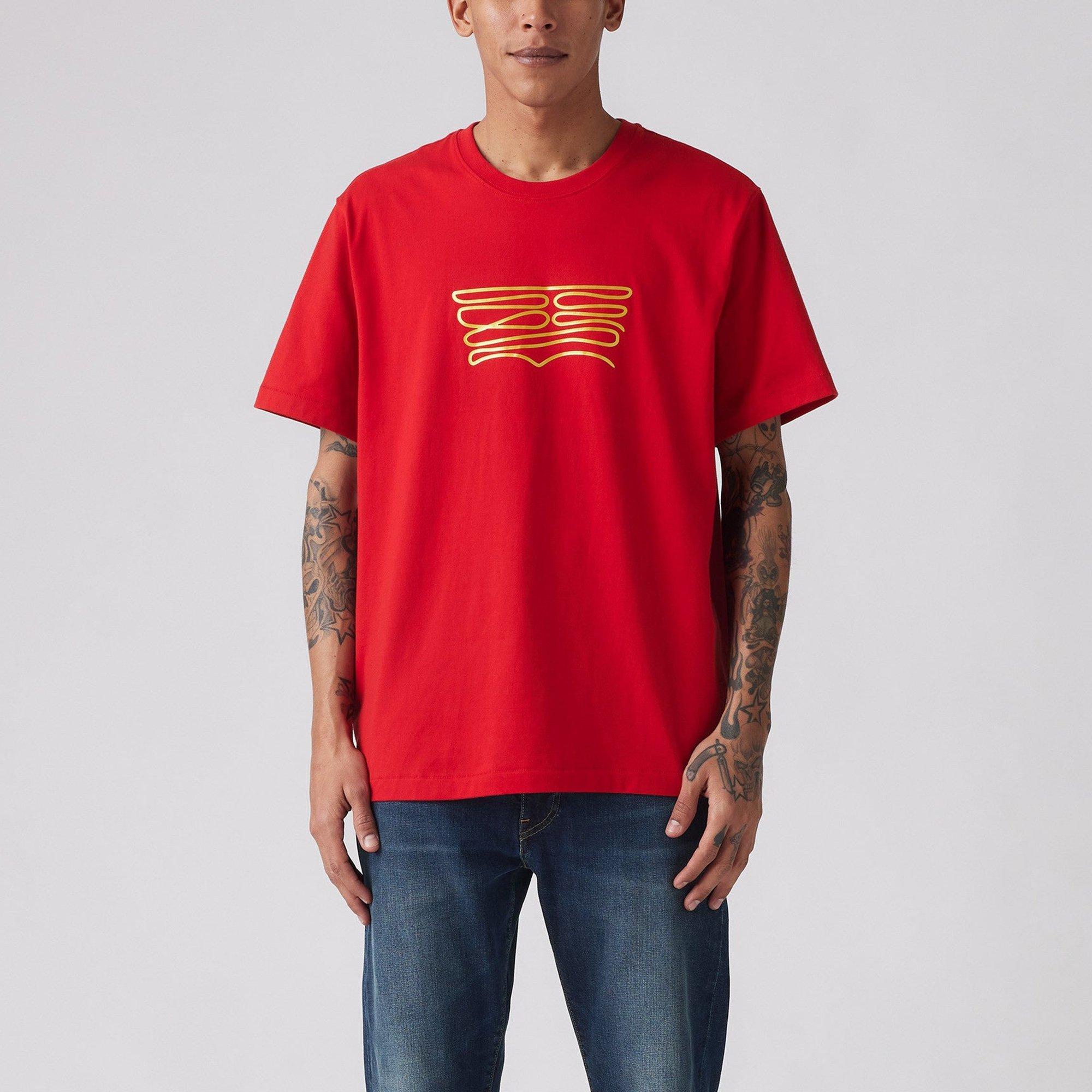 China Red - Levis - Mens Lunar New Year Graphic T-Shirt - 2