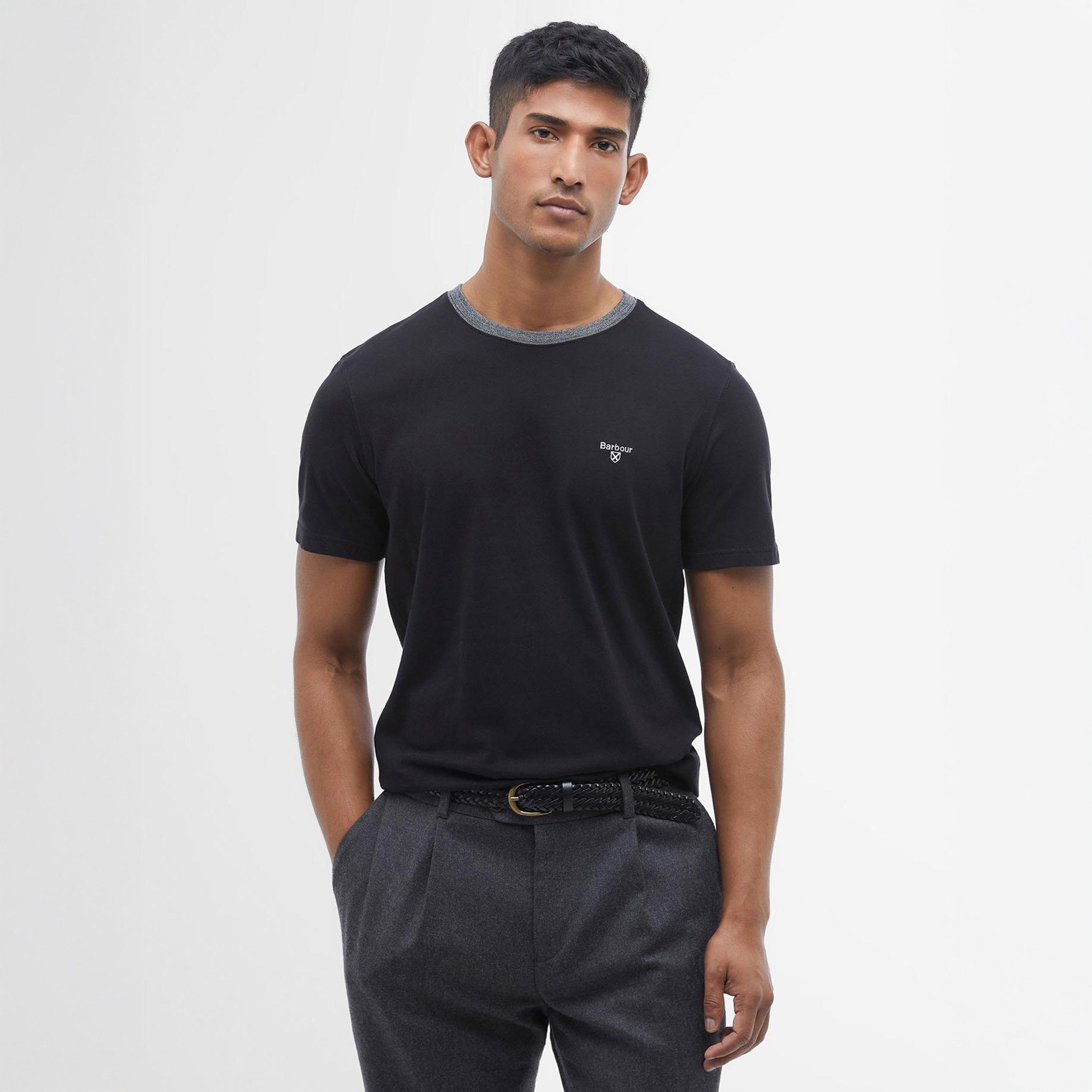 Black - Barbour - Marlton T-Shirt - 3