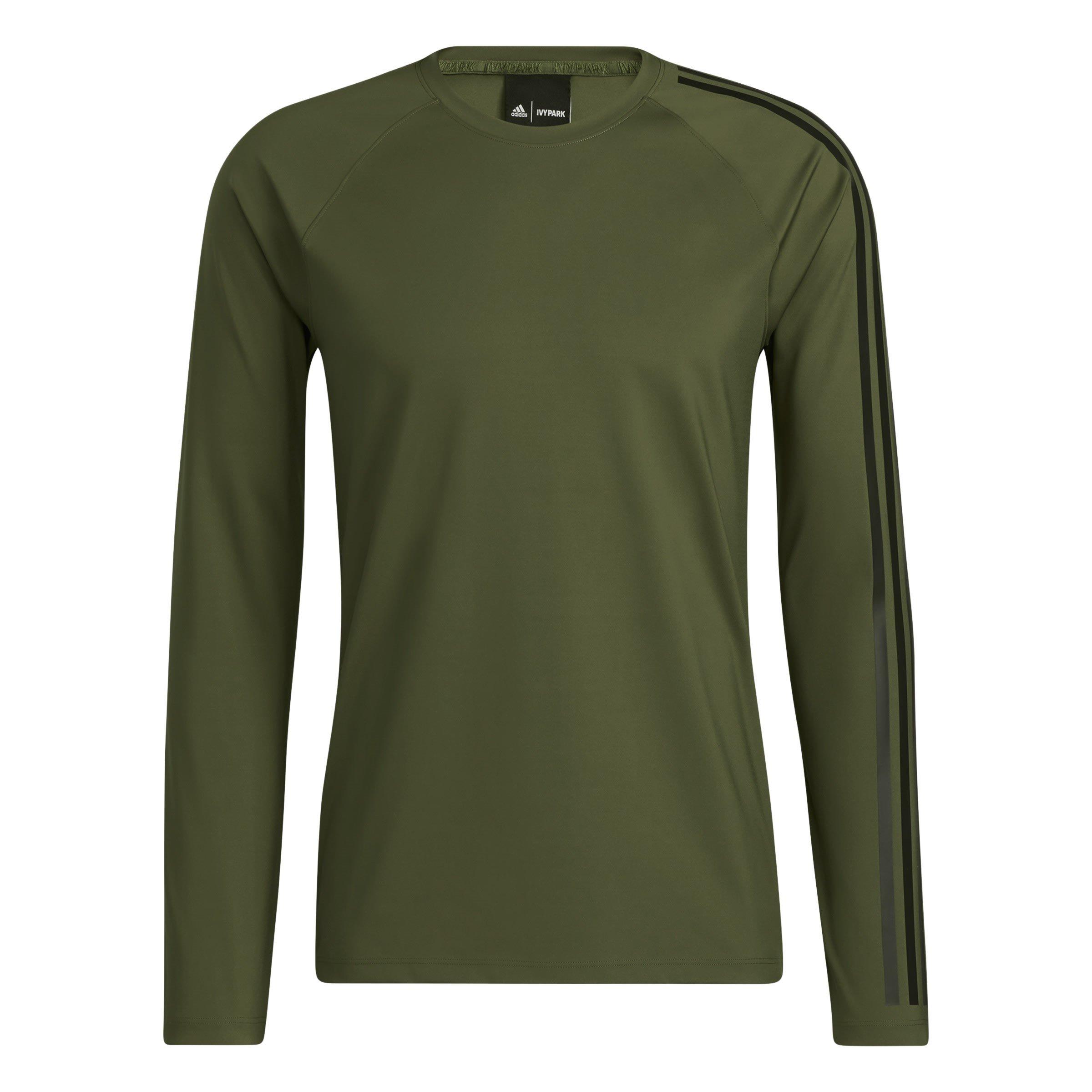 Green - adidas Originals - Men's Long Sleeve T-Shirt - 1