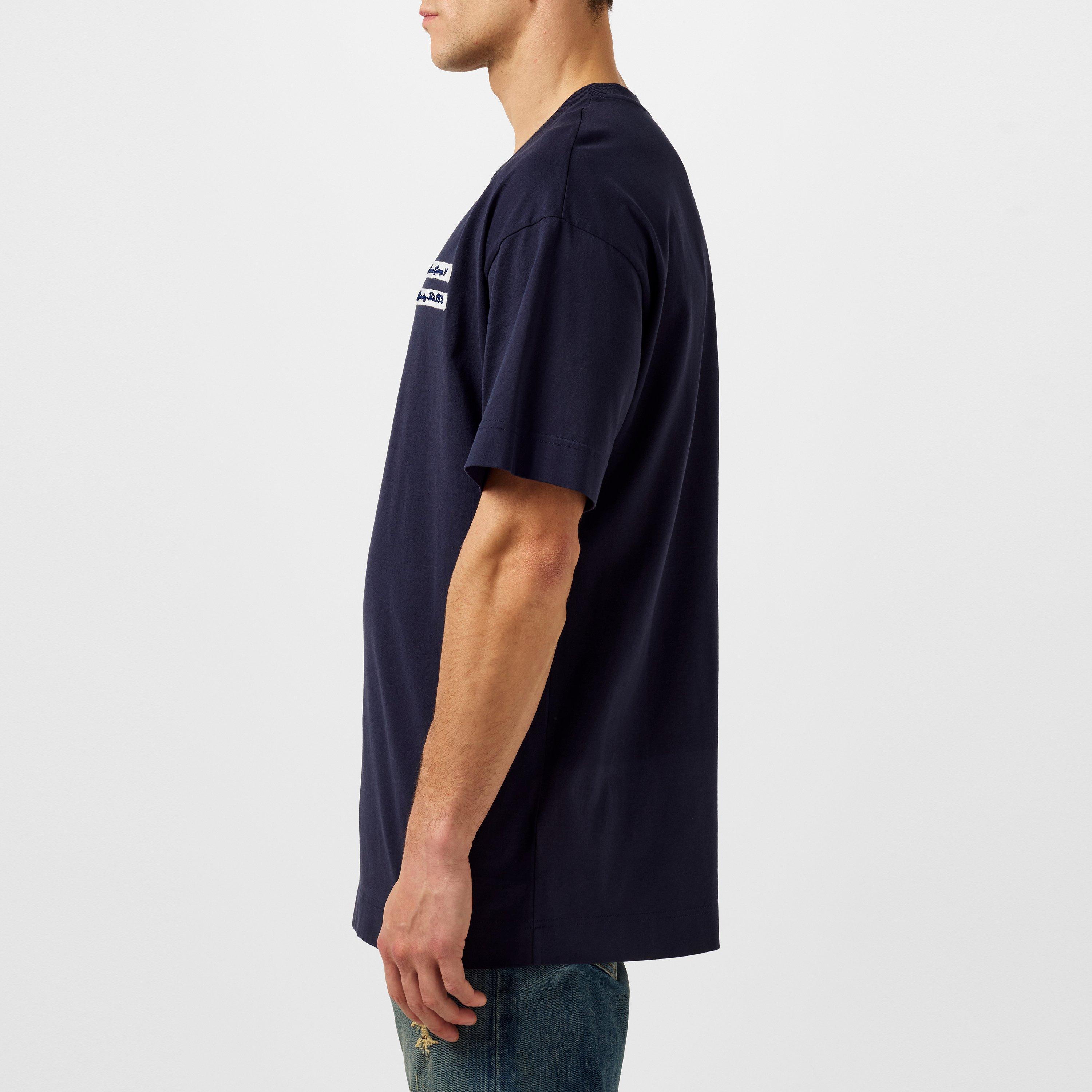 Dark Blue - GIVENCHY - Logo T-Shirt - 2