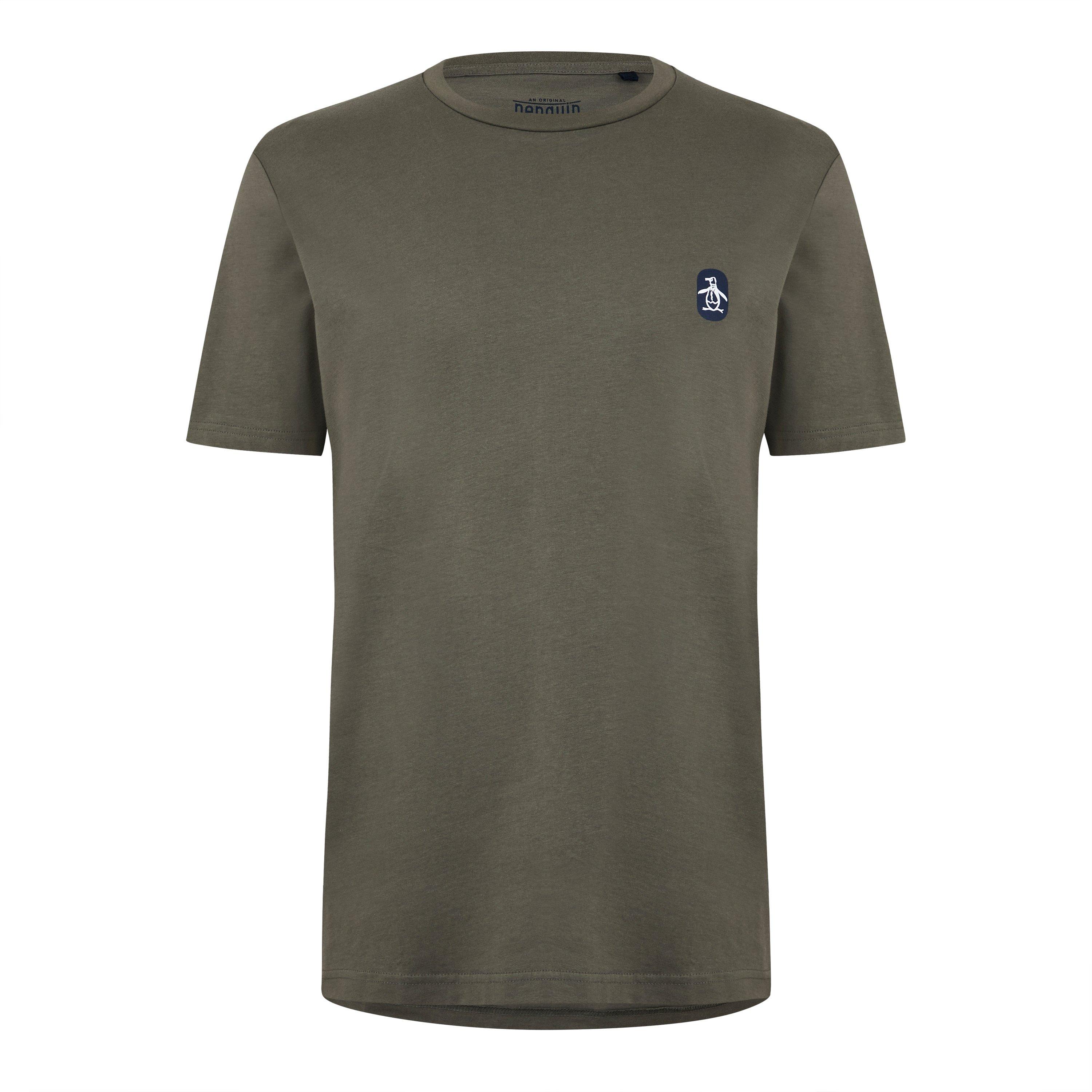 Original Penguin Men's Basic T-Shirt - Dusty Olive - Small