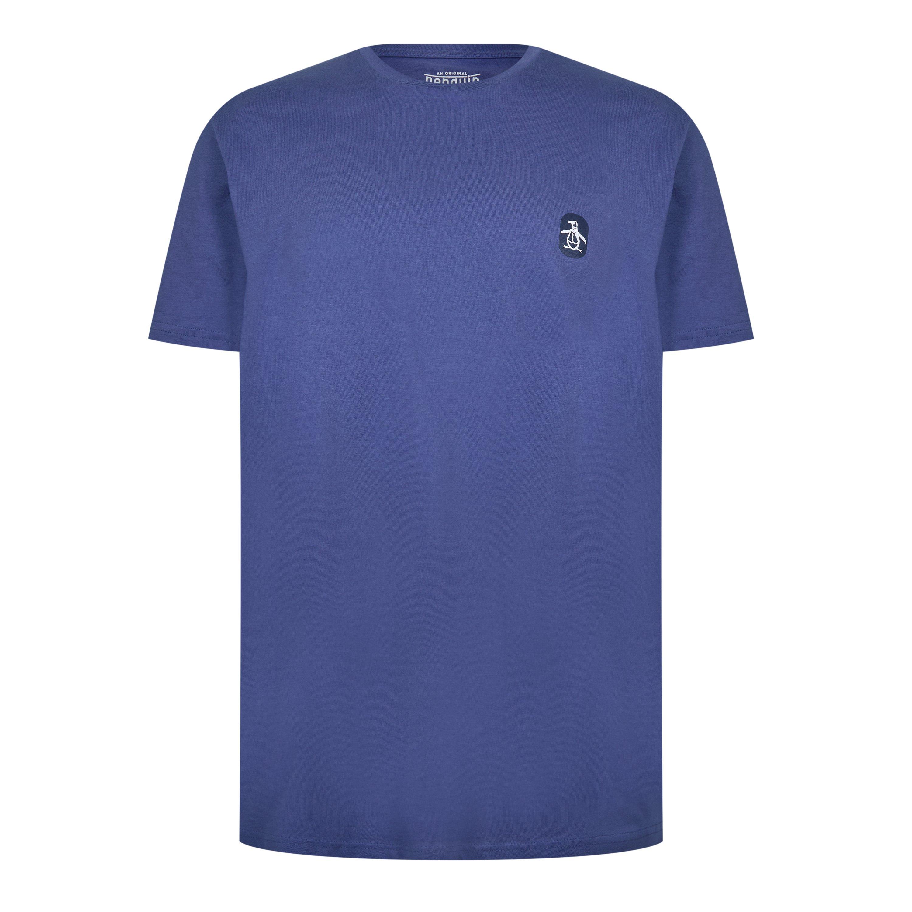 Original Penguin Men's Basic T-Shirt - Indigo - Small