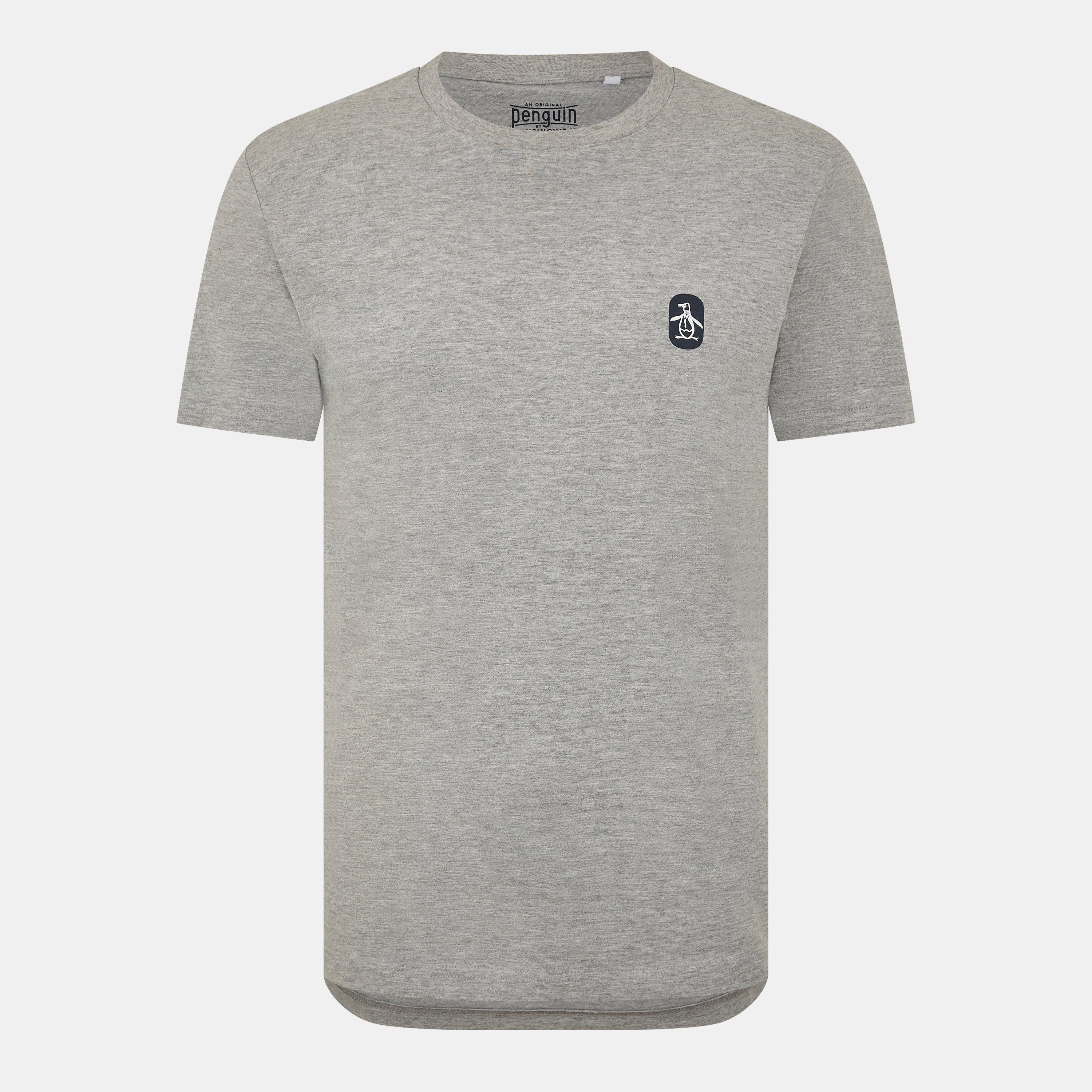 Original Penguin Men's Grey Basic T-Shirt in Size M, Sports Direct - Image 2